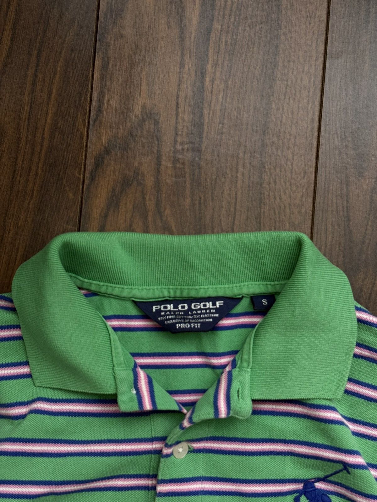 Ralph Lauren Polo Golf Ralph Lauren Polo Shirt Short Sleeve Striped Size US S / EU 44-46 / 1 - 4 Thumbnail