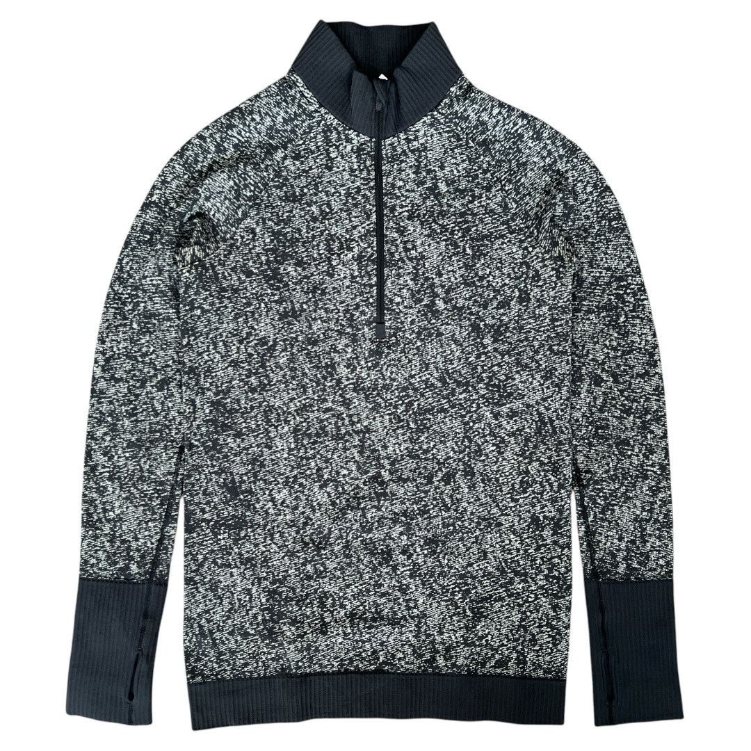 Lululemon Lululemon Gray Black Nylon 1/4 Zip Pullover Jacket, US4 Size S / US 4 / IT 40 - 7 Thumbnail