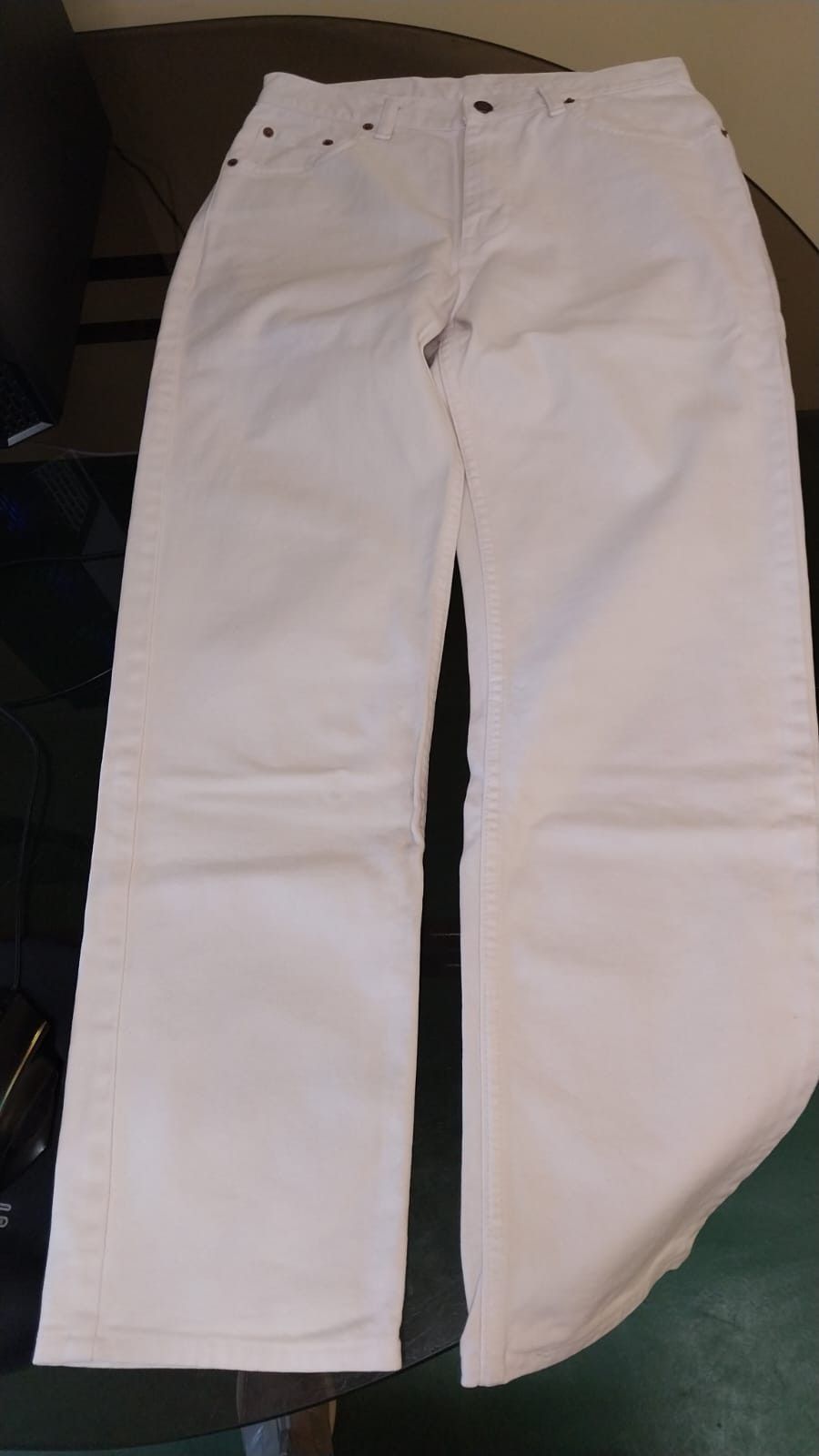 Wrangler Wrangler blanco de corte recto, (80') Size US 42 / EU 58 - 3 Thumbnail