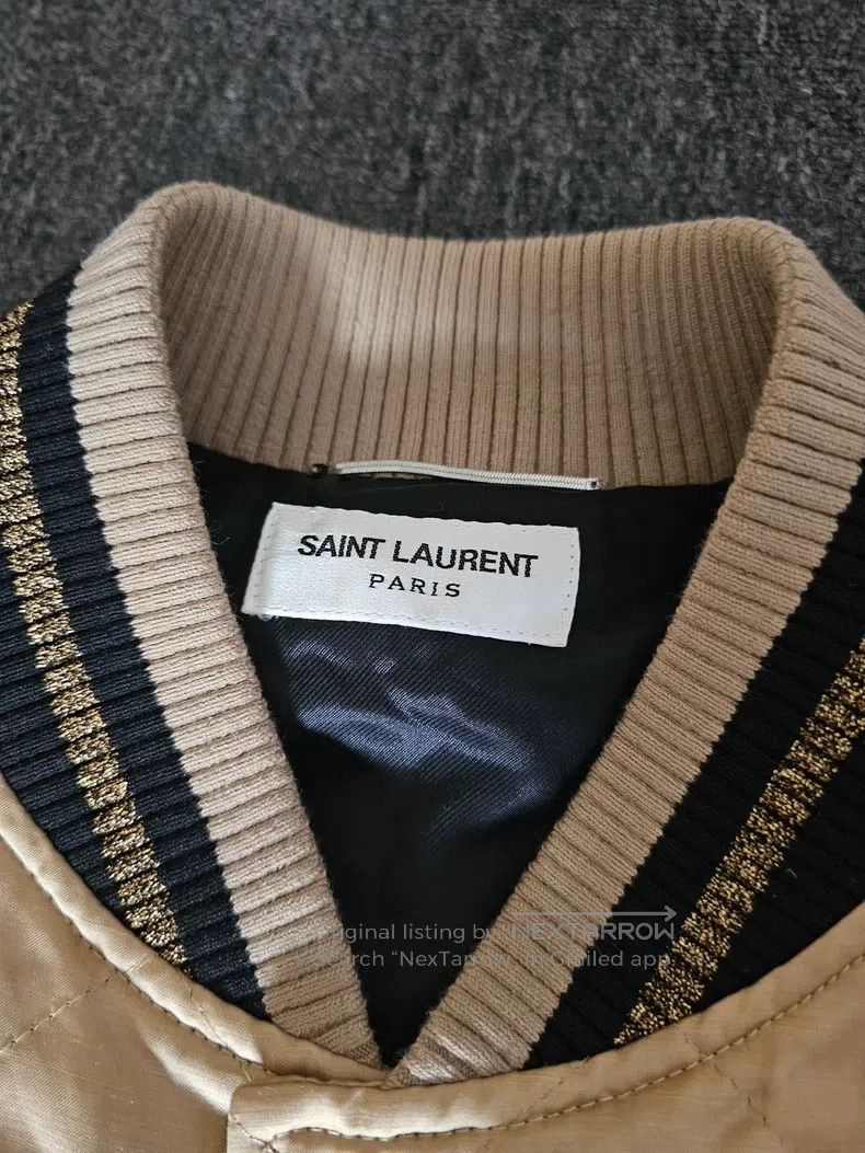 Saint Laurent Paris Saint Laurent Paris Baseball Jacket i Size US M / EU 48-50 / 2 - 4 Thumbnail