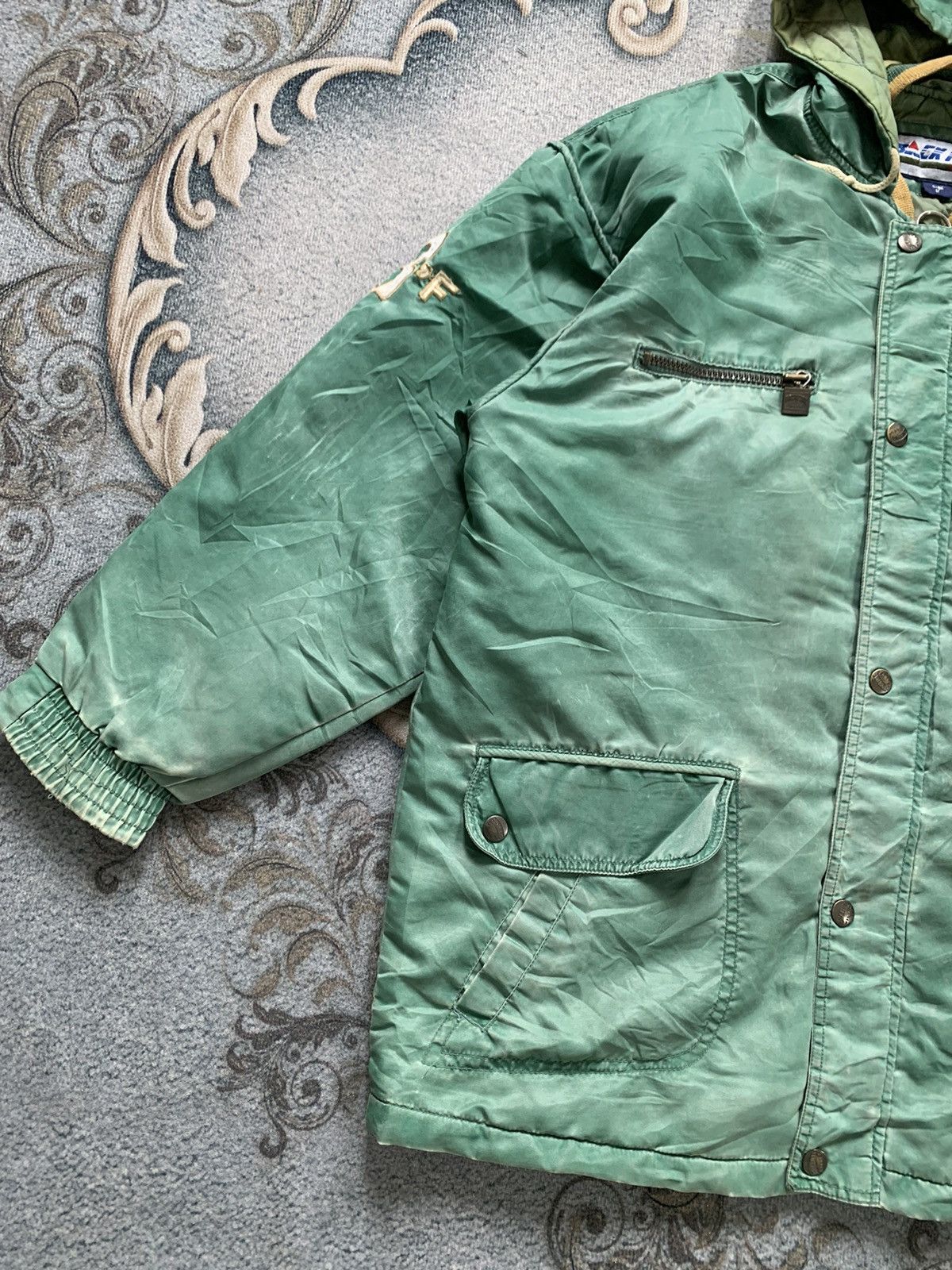 Japanese Brand × Sports Specialties × Vintage Strike Back Fire Team Line Blue Bowl Jacket Hoodie Size US L / EU 52-54 / 3 - 3 Thumbnail