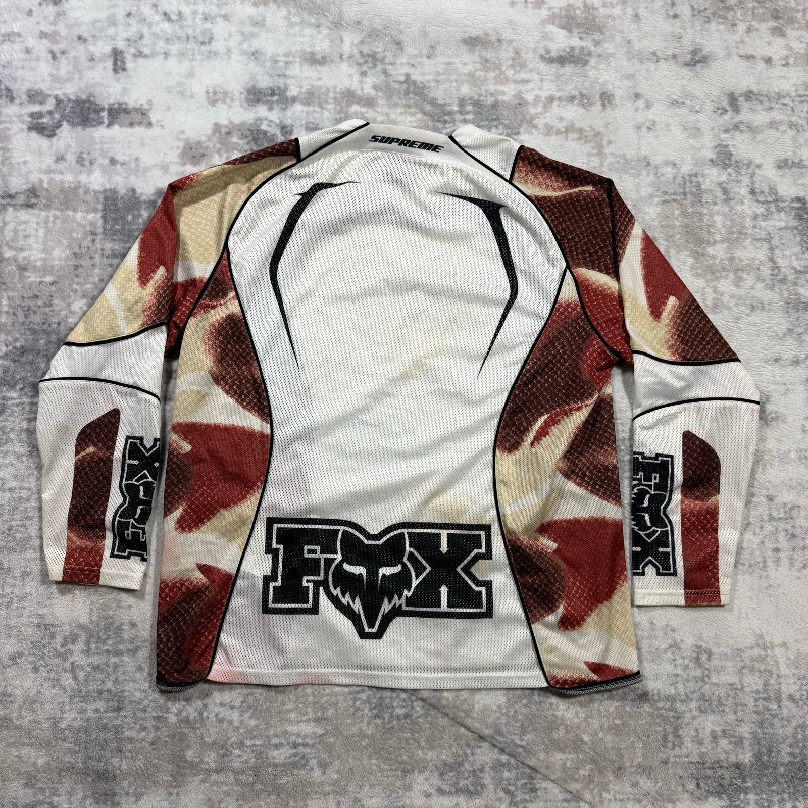 Supreme Authentic Supreme Fox Racing Longsleeve Jersey L Size US L / EU 52-54 / 3 - 5 Thumbnail