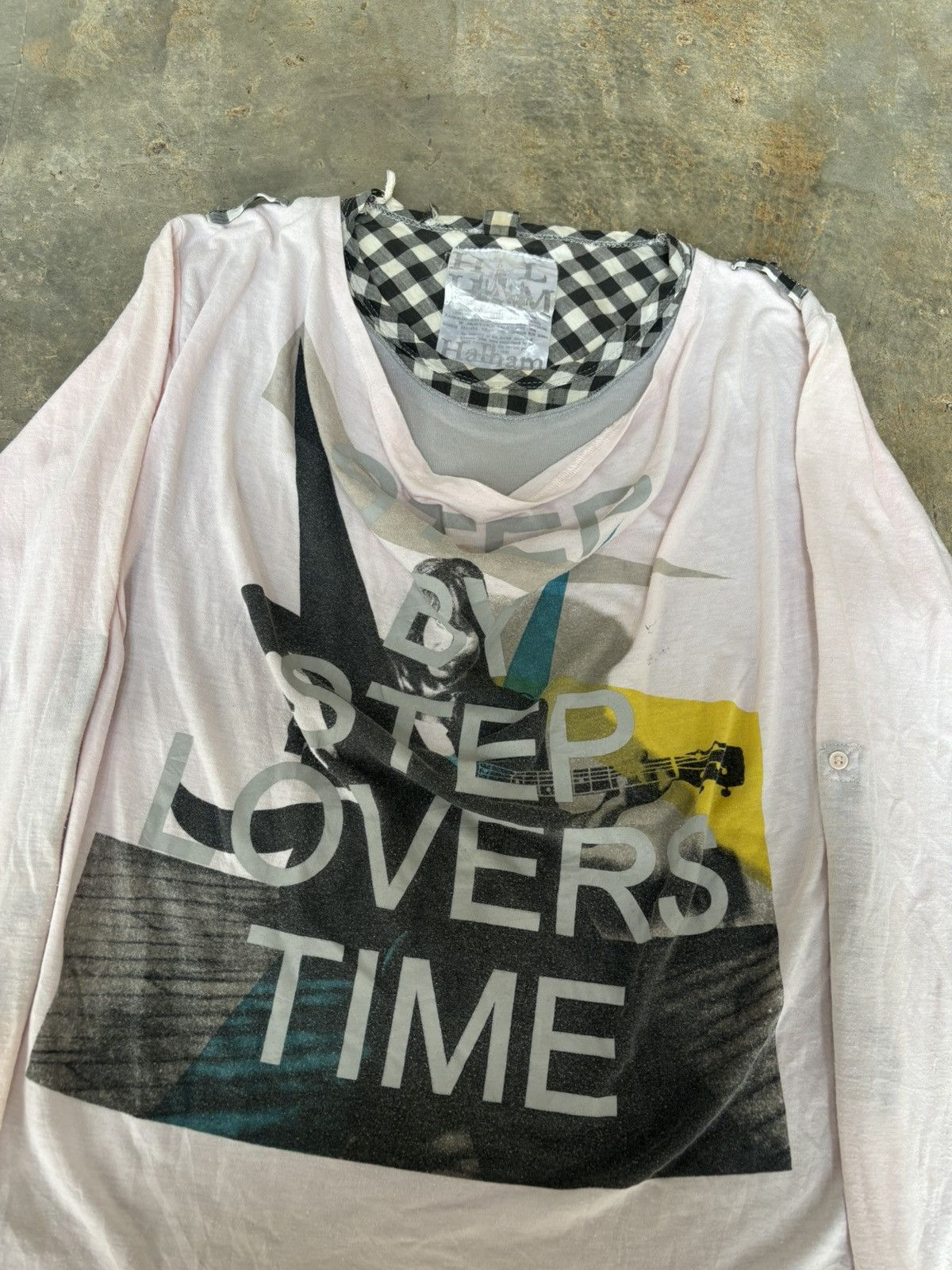 Hysteric Glamour Y2k Triple Halham Hysteric Style Longsleeve Size US L / EU 52-54 / 3 - 3 Thumbnail