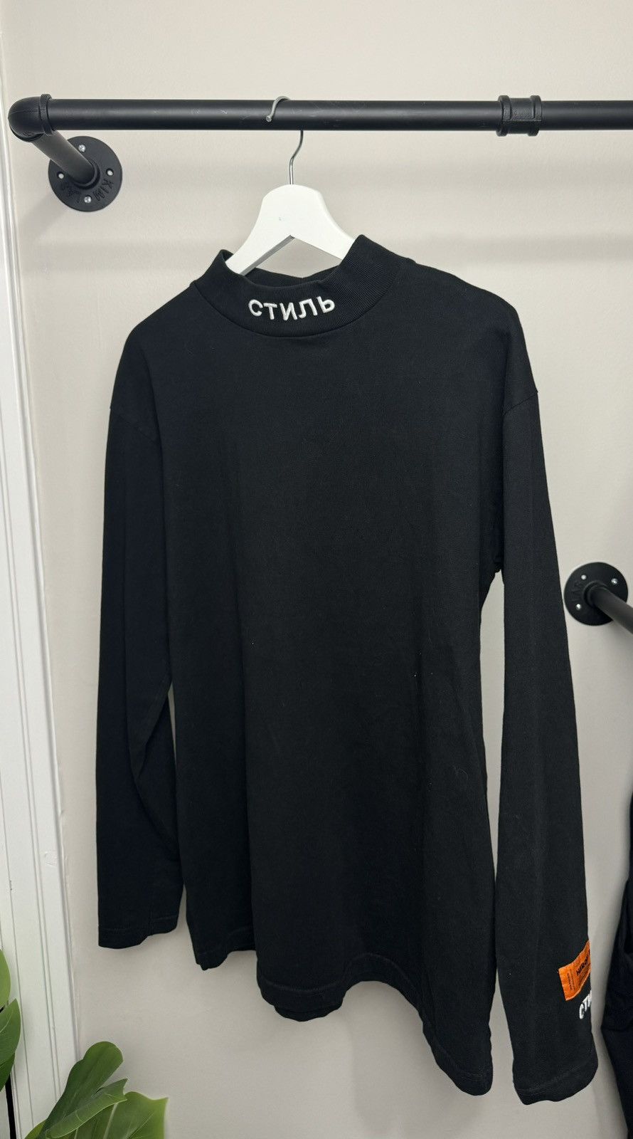 Heron Preston Heron Preston Стиль Long Sleeve T-Shirt Size US XS / EU 42 / 0 - 7 Thumbnail