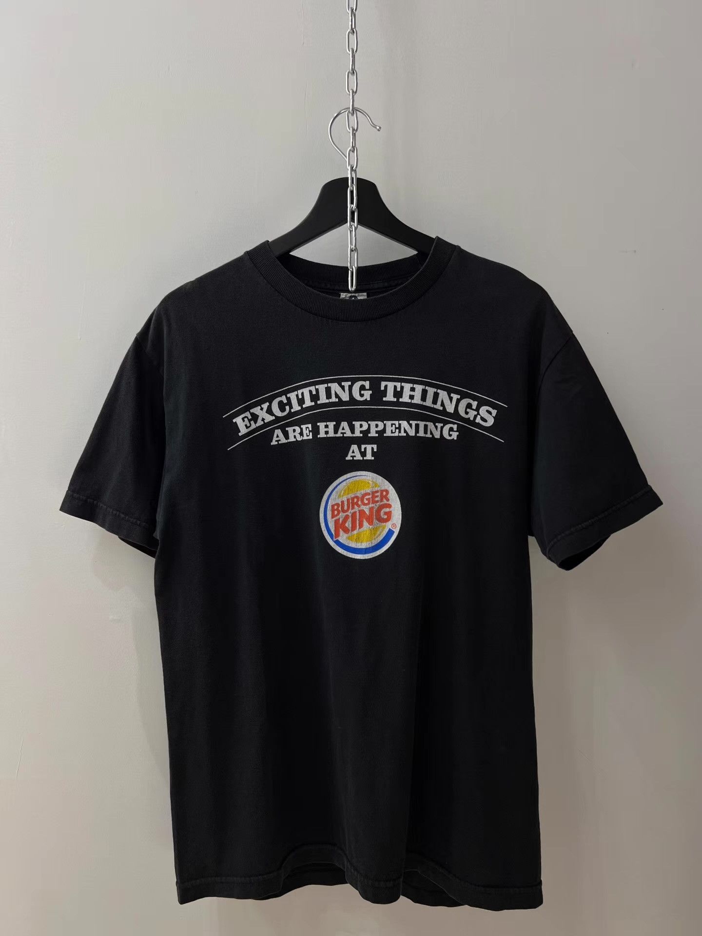 Vintage 90s Vintage Burger King Short Sleeve T‑shirt Q13 Size US M / EU 48-50 / 2 - 2 Thumbnail