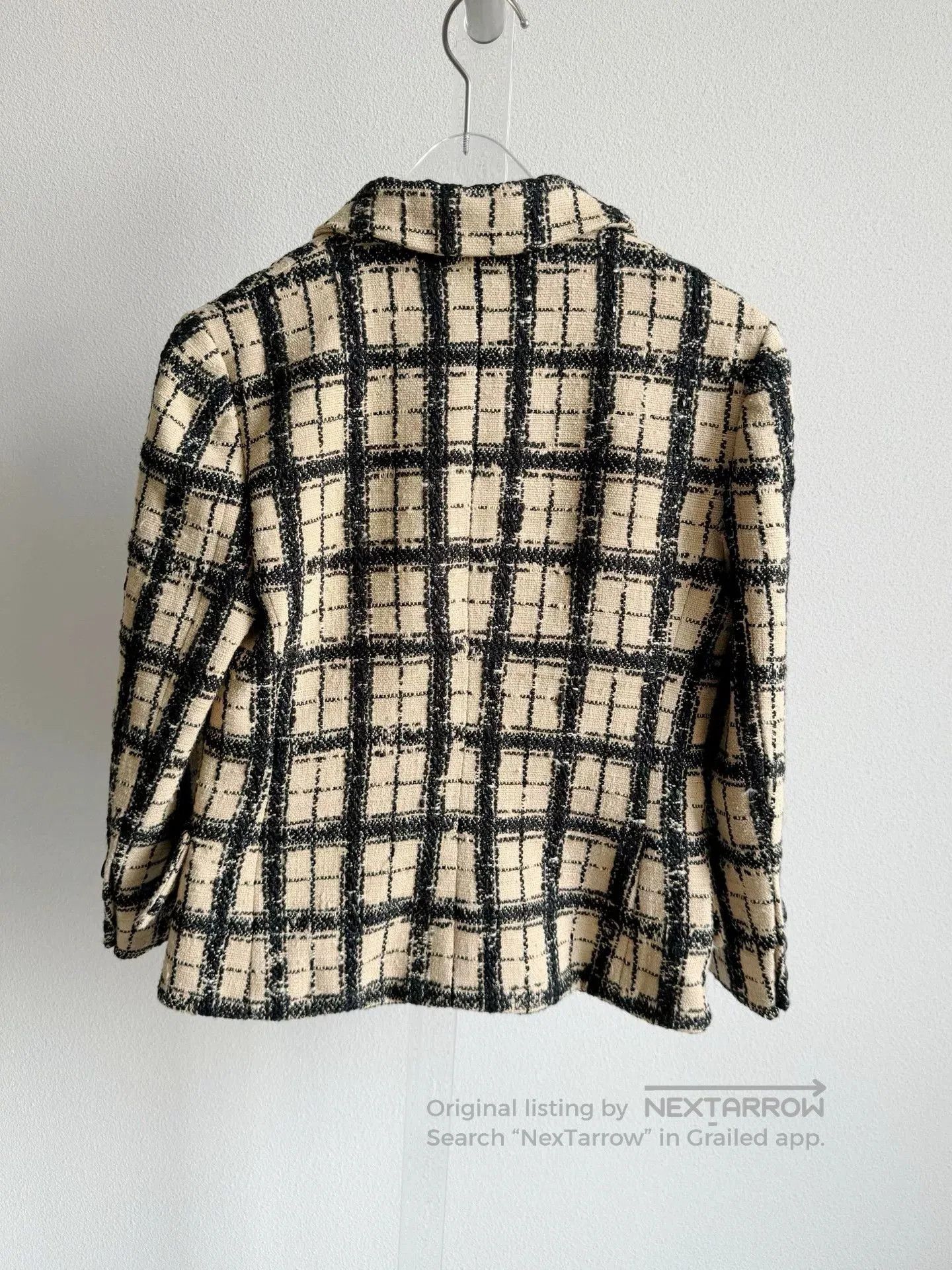 Dior Dior Tweed Check Blazer. Size XXS / US 00 / IT 34 - 3 Thumbnail