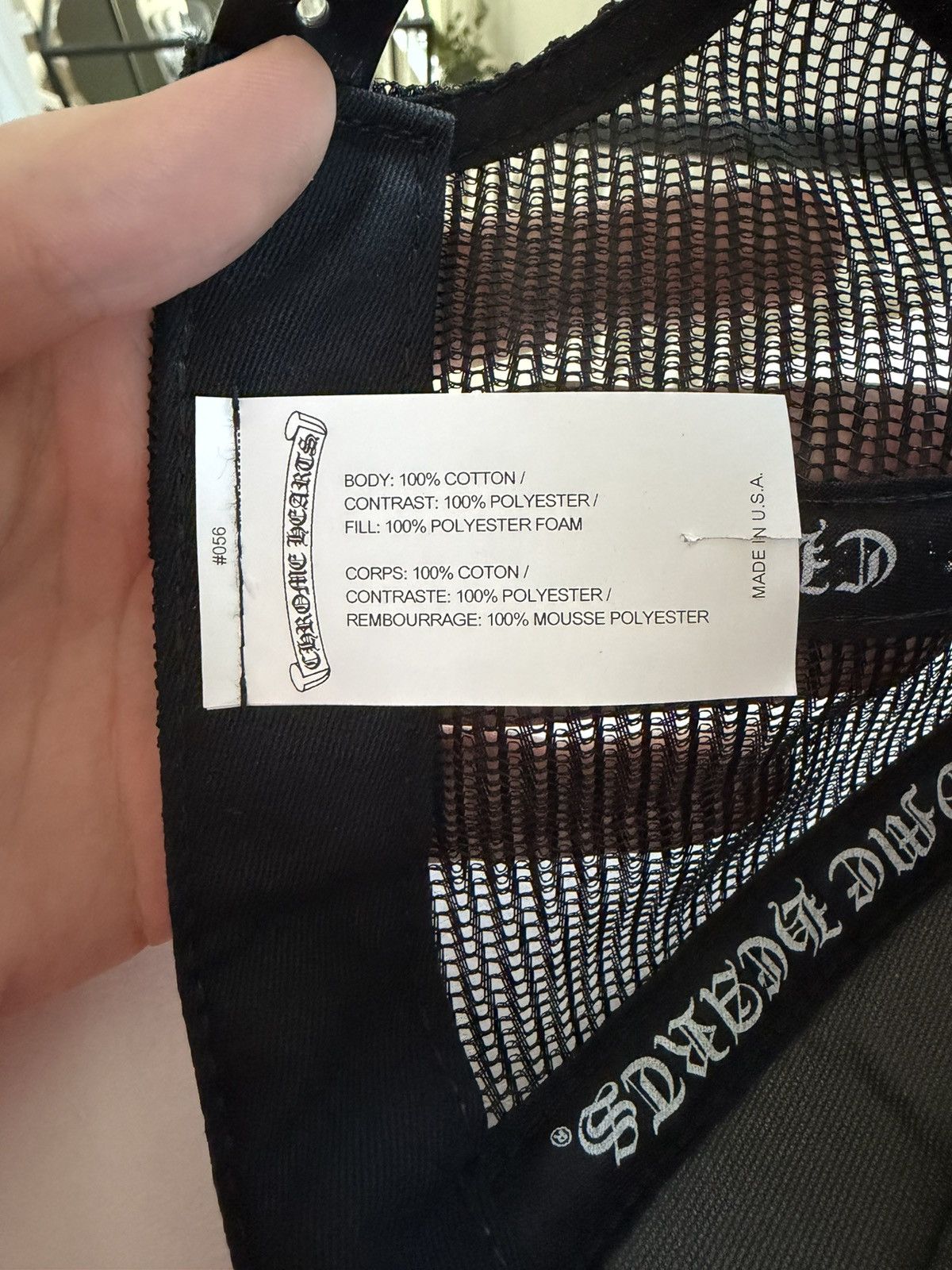 Chrome Hearts Chrome Hearts Miami Exculsive Trucker Hat Size ONE SIZE - 8 Thumbnail