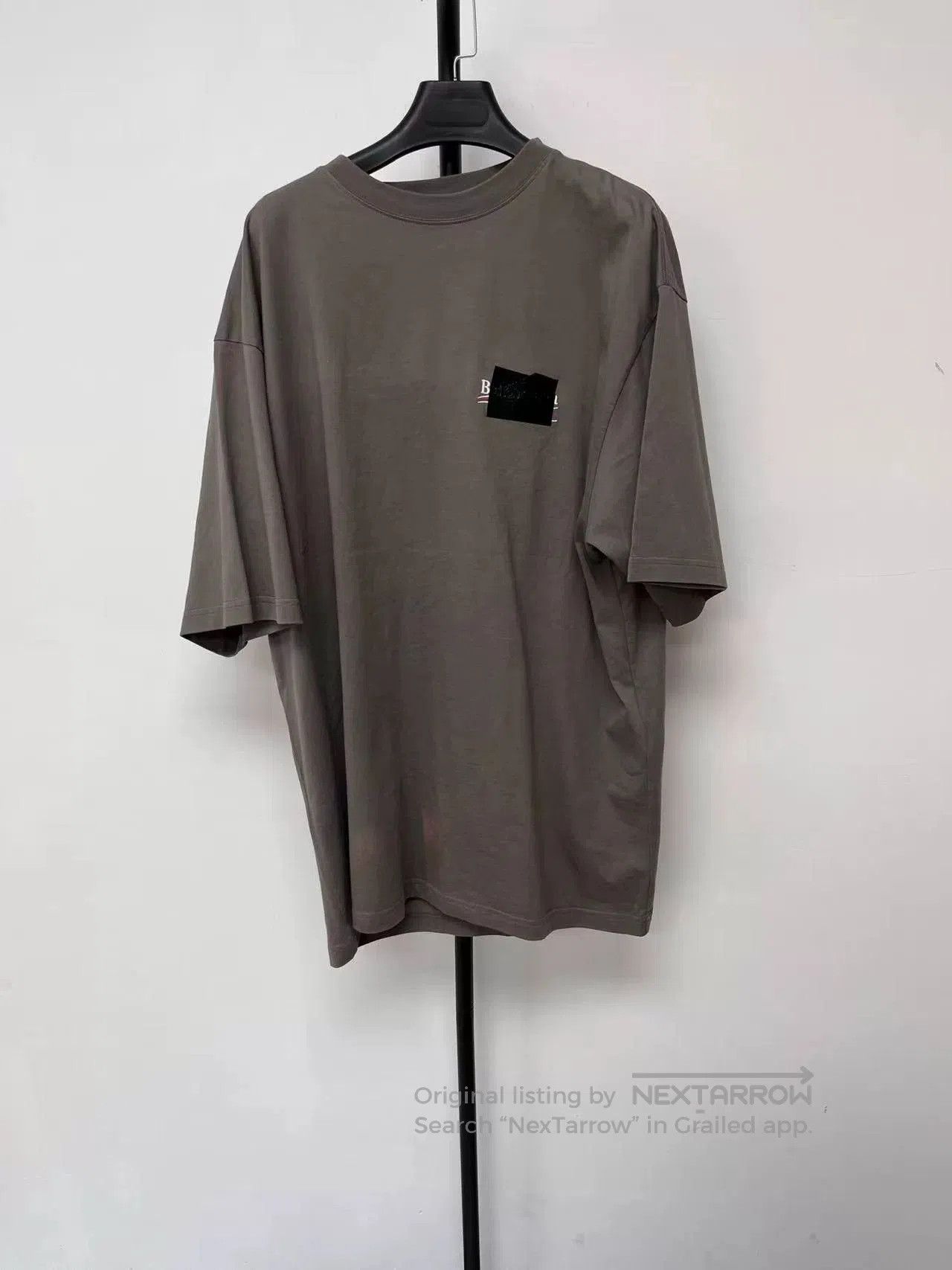Balenciaga Balenciaga Logo Print Oversized Men's T-Shirt. Size US XL / EU 56 / 4 - 1 Thumbnail