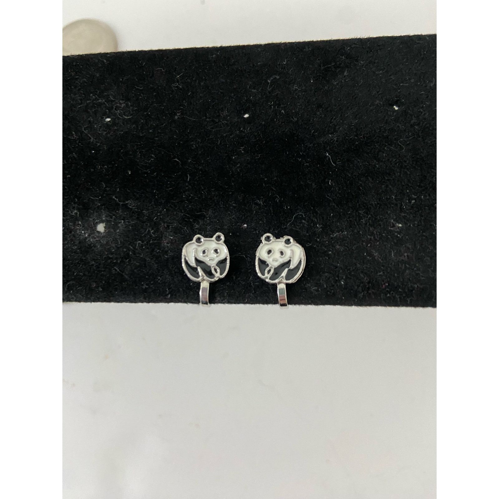 Other Children’s panda clip on earrings Size ONE SIZE - 1 Thumbnail