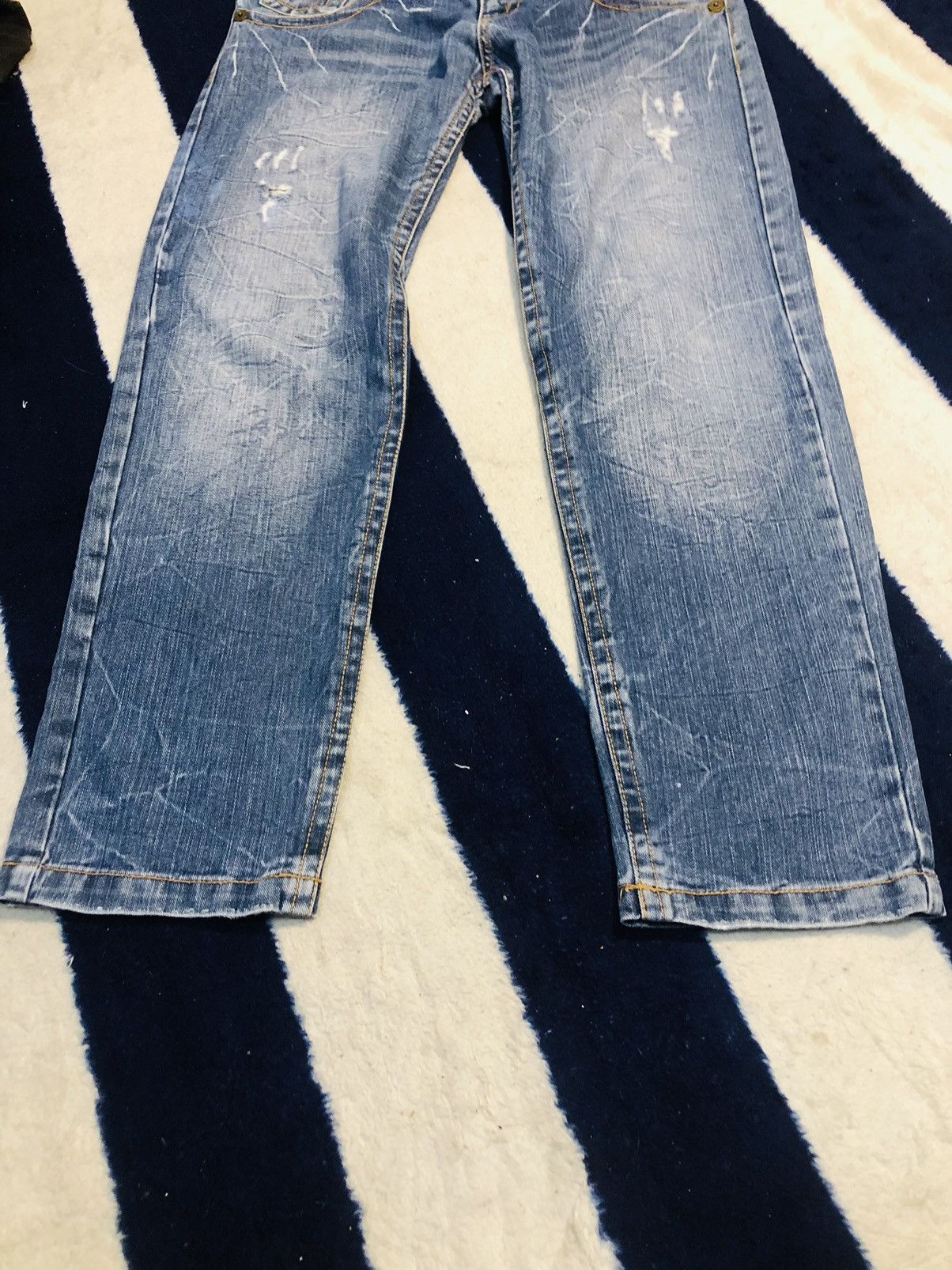 Japanese Brand × Jean Authentic Style Double Waist (1) Size US 34 / EU 50 - 4 Thumbnail