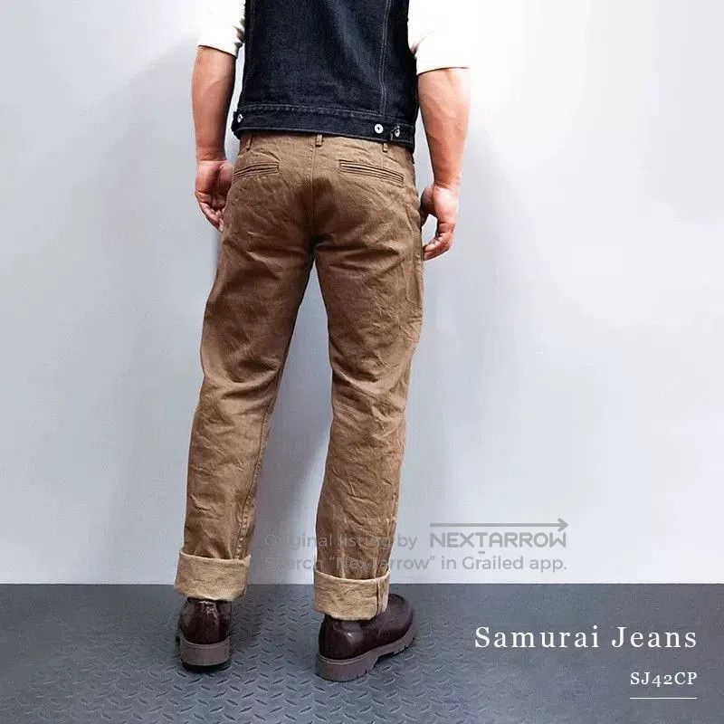 Samurai Jeans SAMURAI JEANS SJ42CP 15oz Officer Pants. Size US 32 / EU 48 - 2 Thumbnail