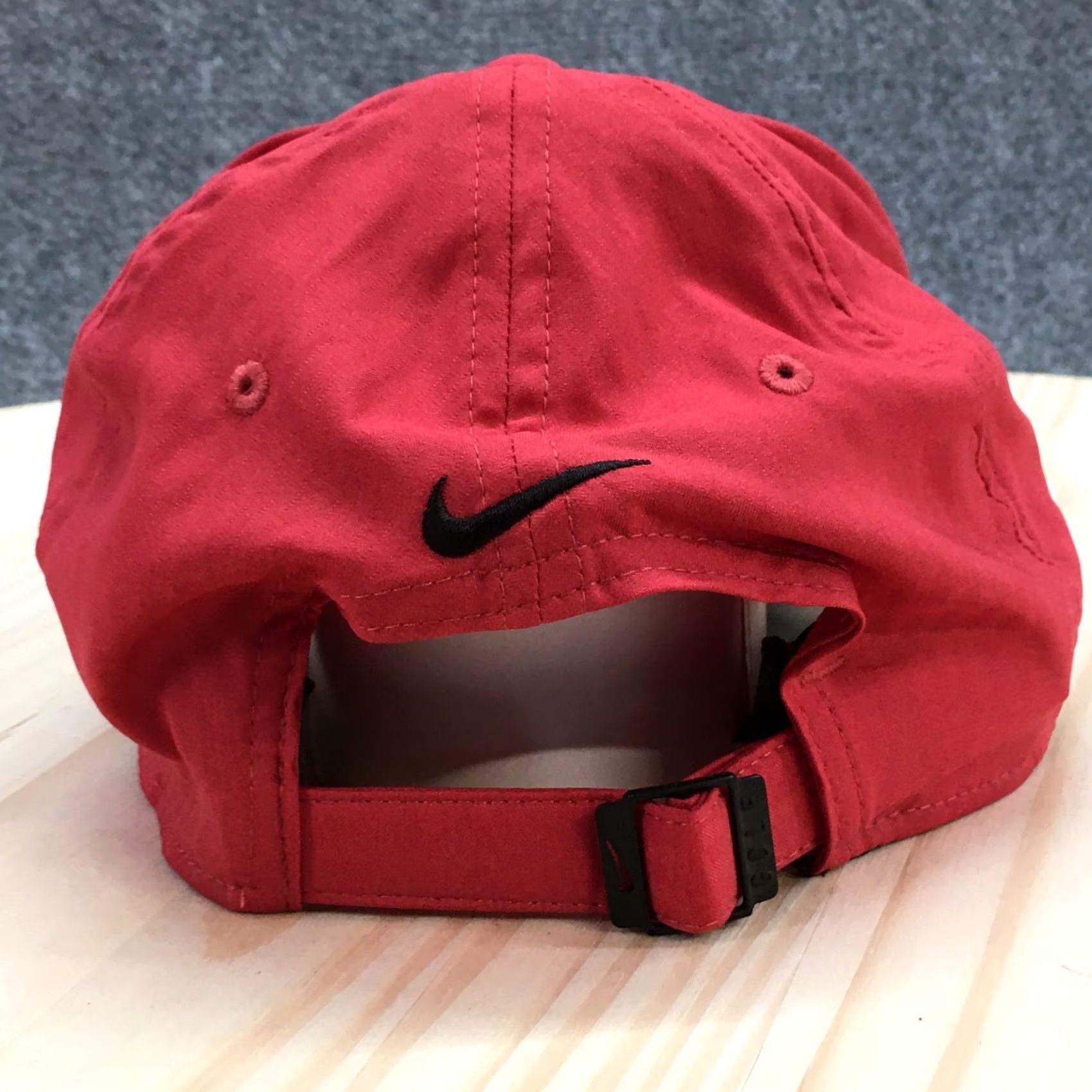 Nike Nike LS Legacy91 Baseball Cap Hat Mens One Size Maroon Embroidered Dri Fit Size ONE SIZE - 6 Thumbnail