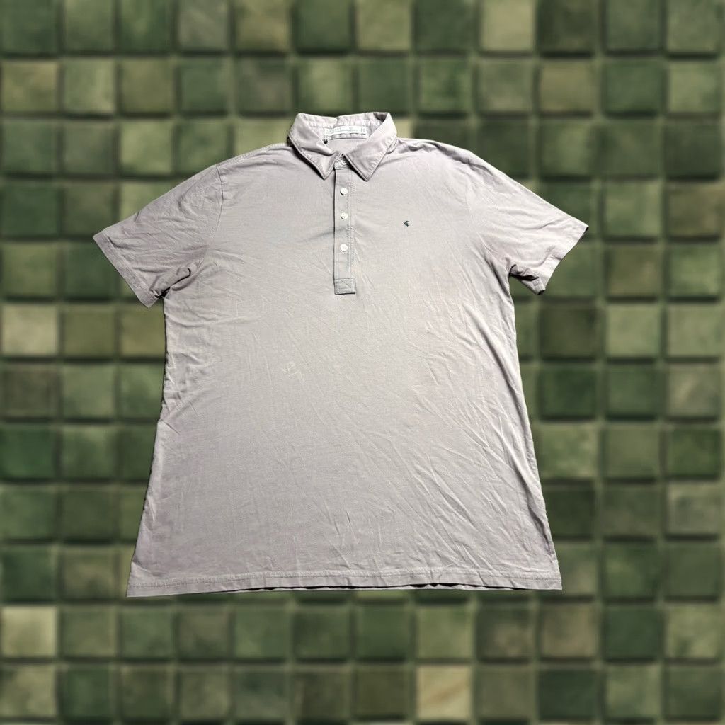Vintage Criquet Polo Shirt Mens XL Purple Lavender Short Sleeve Slim Fit Stretch Golf Shirt Size US XL / EU 56 / 4 - 1 Thumbnail