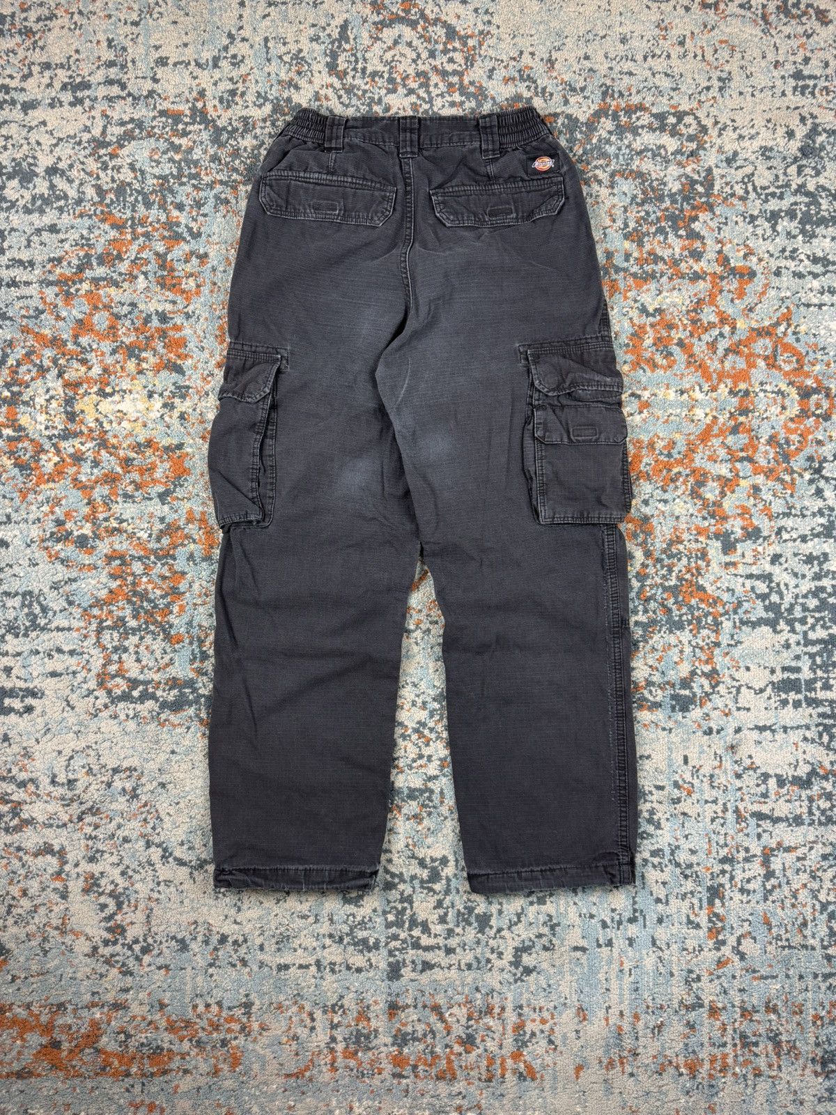 Dickies × Vintage Vintage 90s Dickies ripstop baggy cargo workwear pants faded Size US 26 / EU 42 - 2 Thumbnail