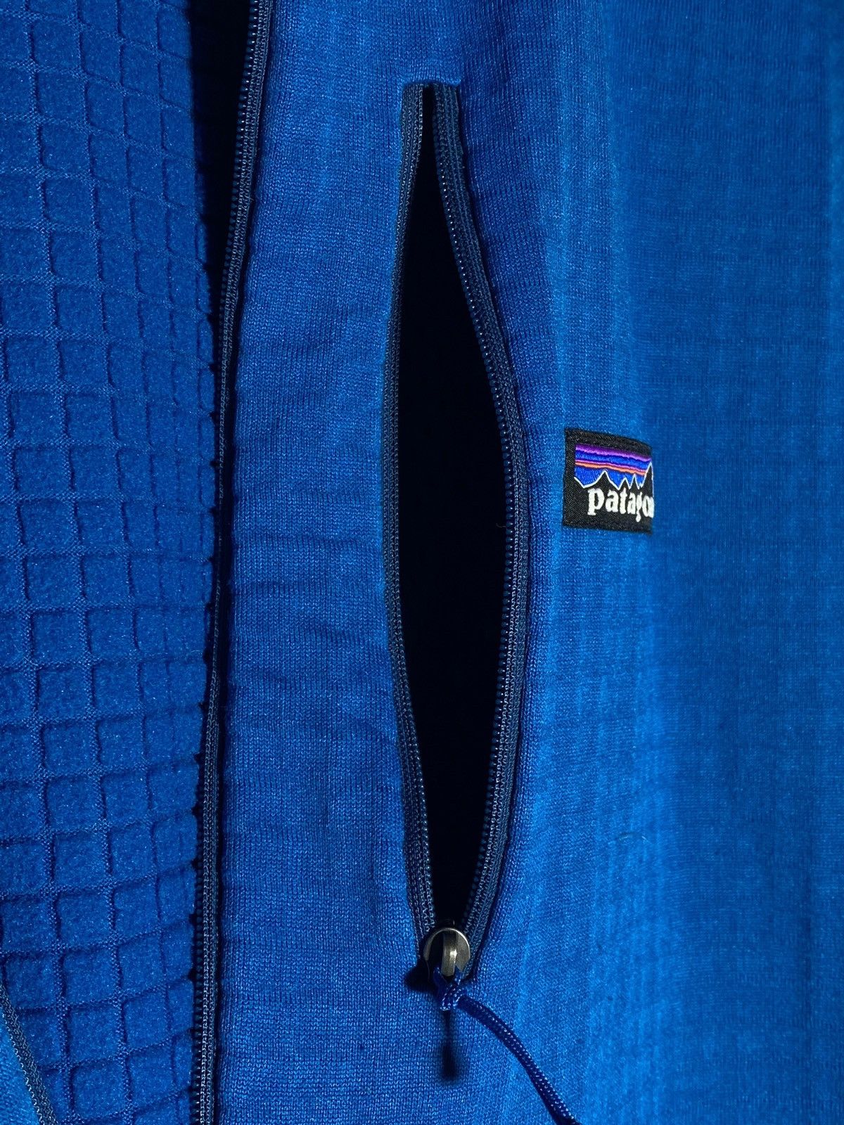 Patagonia Patagonia Waffle Fleece Full Zip Blue Sweater Size US M / EU 48-50 / 2 - 23 Thumbnail