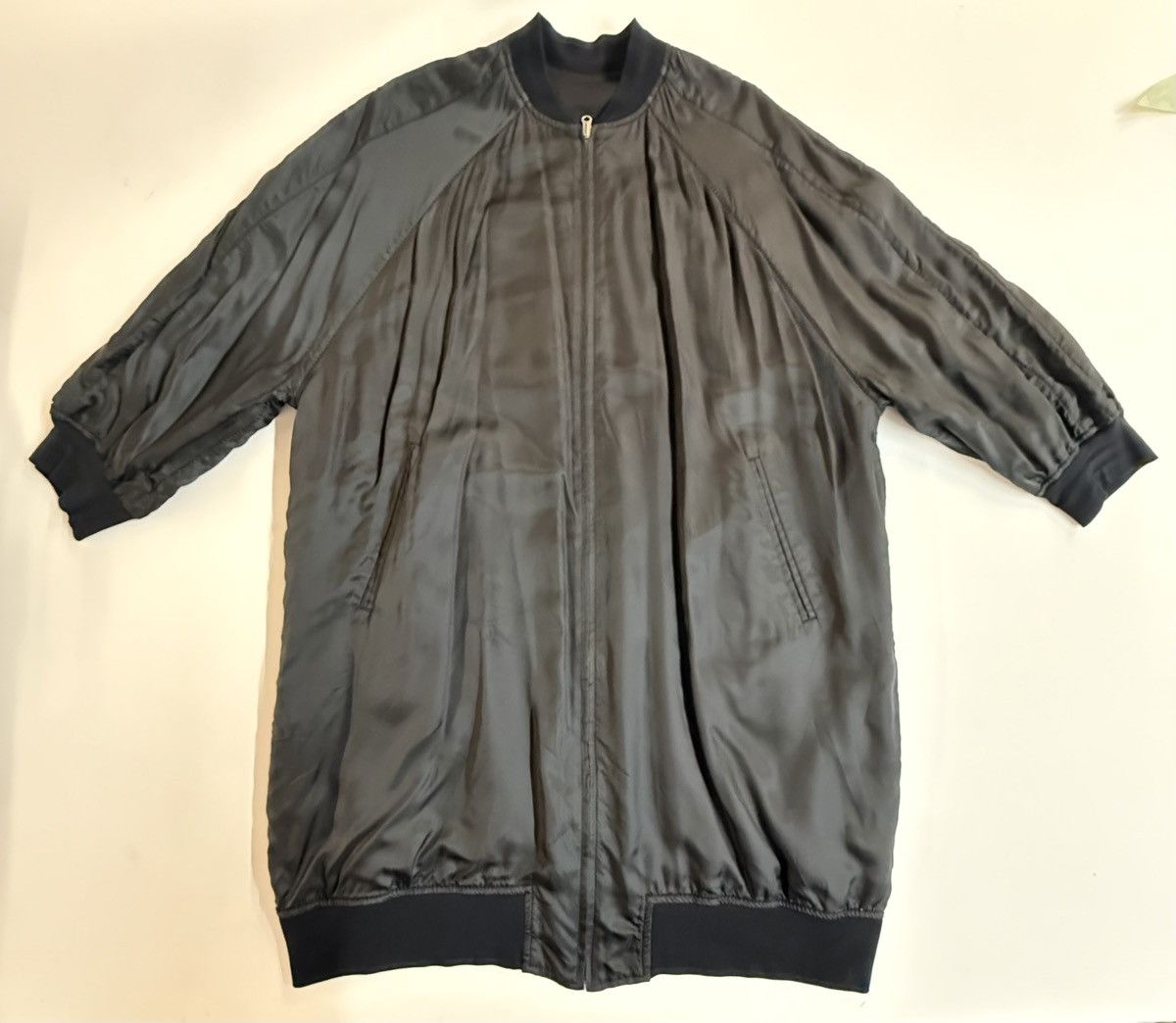 Noir Kei Ninomiya Noir Kei Ninomiya-Dragon Embroidery Silk Reversible Bomber Size S / US 4 / IT 40 - 17 Thumbnail