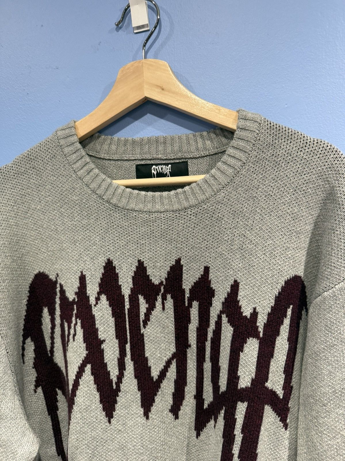 Revenge Revenge Knitted Pullover Size US L / EU 52-54 / 3 - 3 Thumbnail