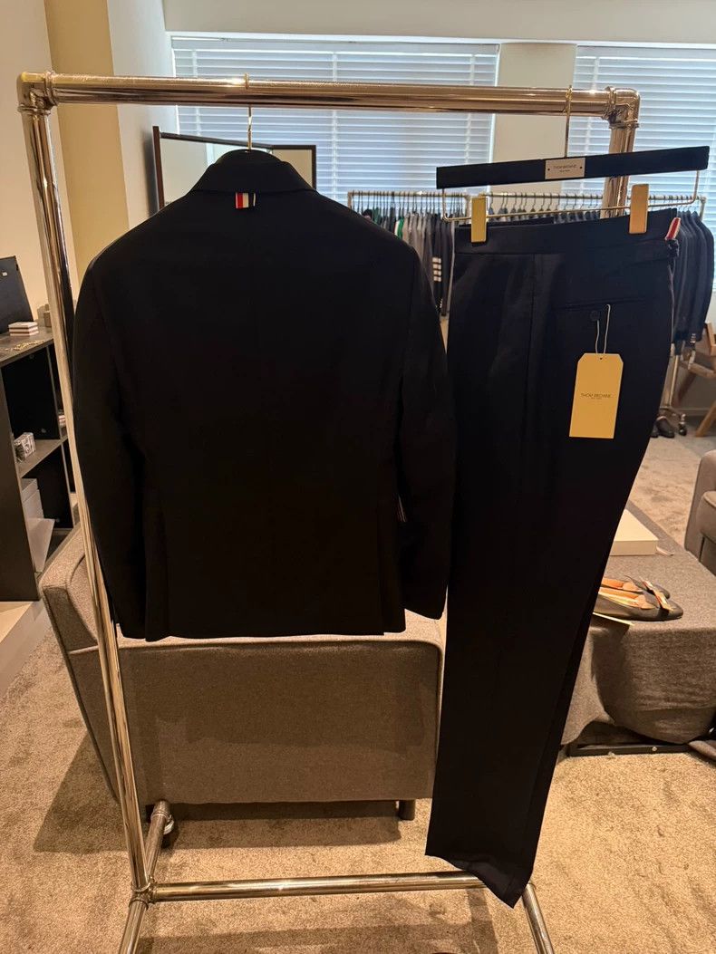 Thom Browne Thom Browne size0 Classic suit set Size 38S - 3 Thumbnail