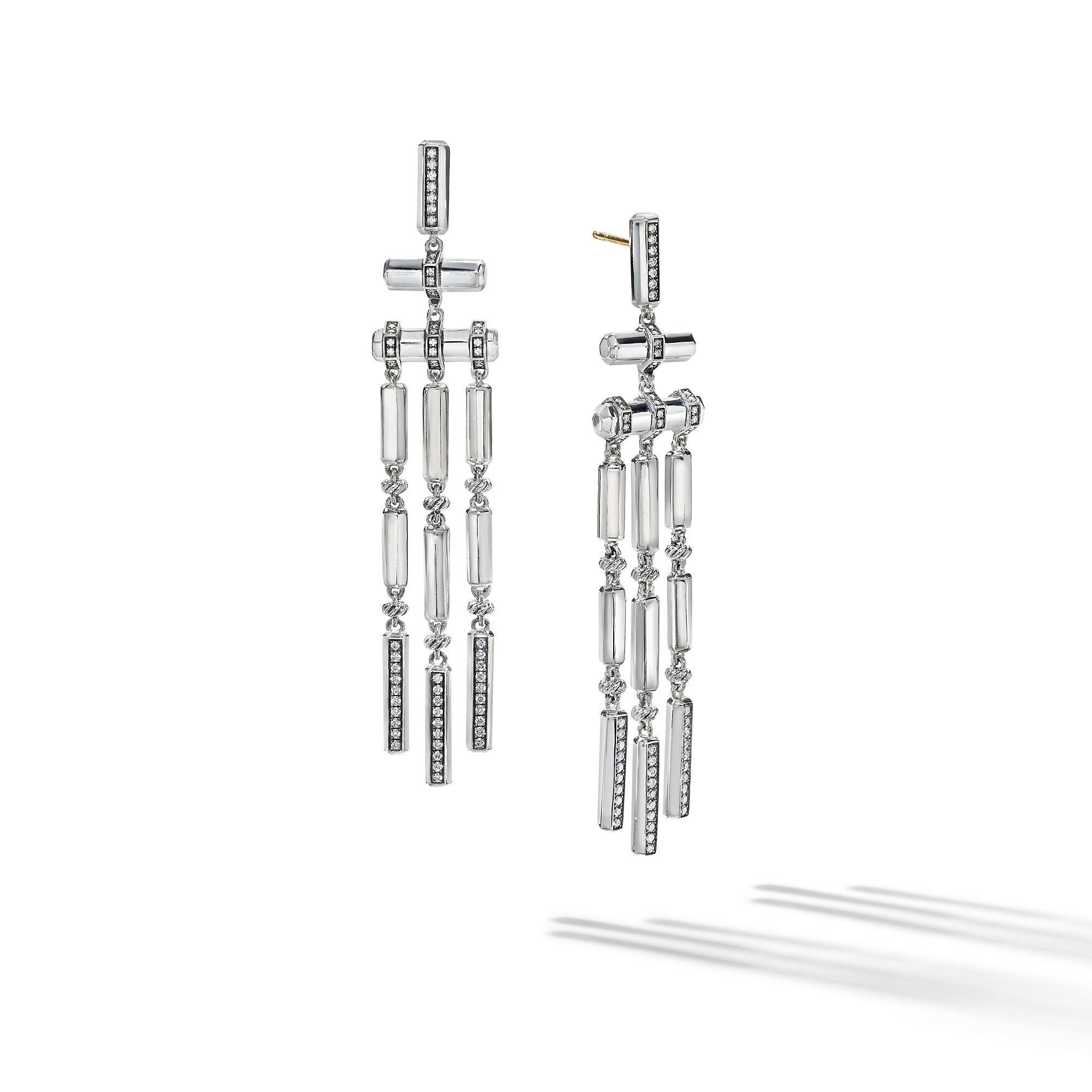 David Yurman o1w1db10525 E16761D Earrings with Diamonds Size ONE SIZE - 1 Preview