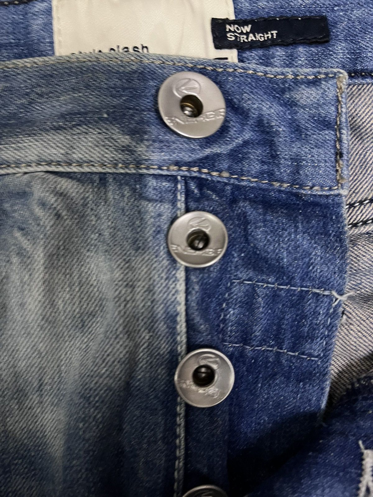Energie Vintage Energie Button Fly Distressed Style Jeans Size US 29 - 12 Thumbnail
