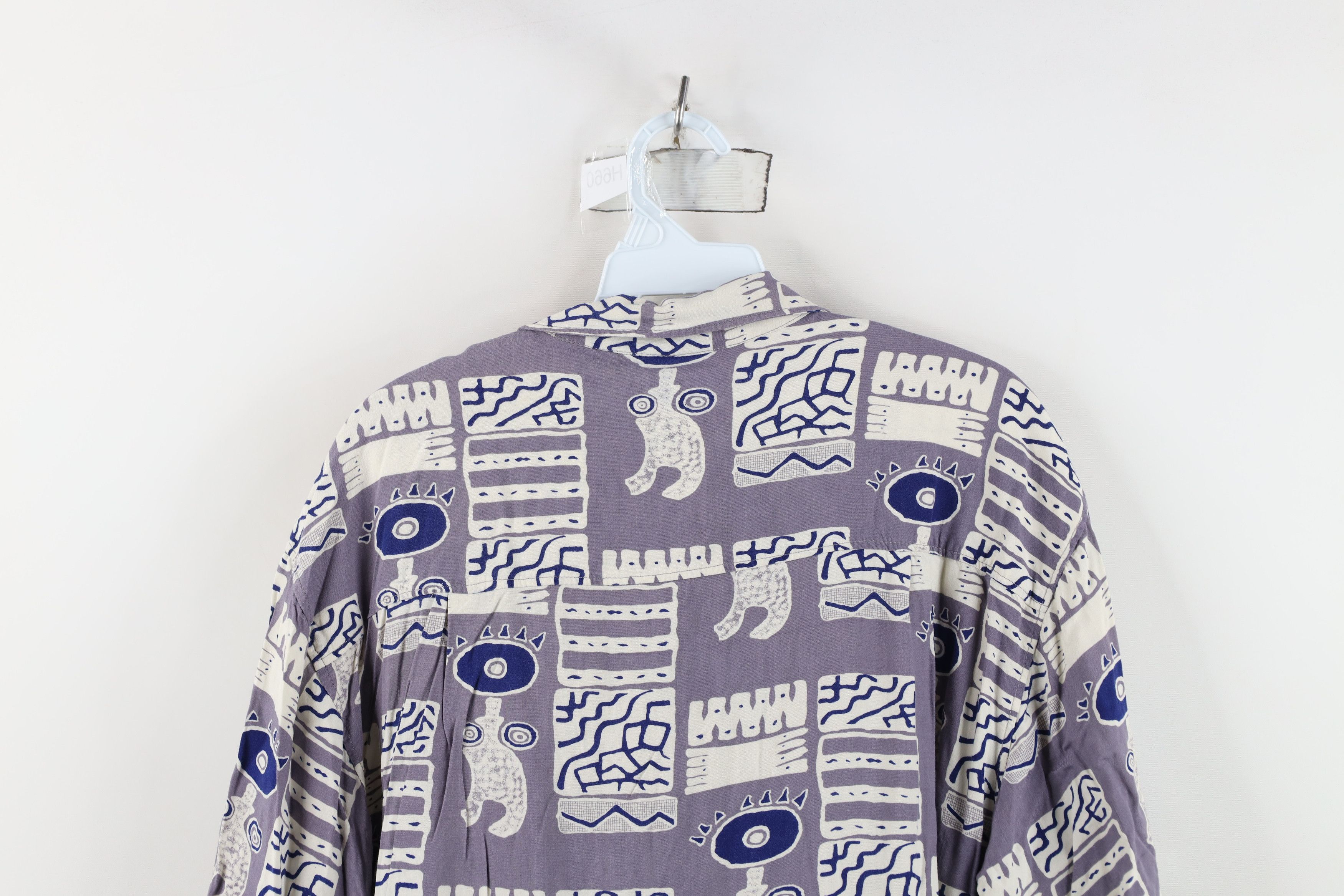Vintage Vintage 90s Y2K Streetwear Hawaiian Rayon Button Shirt Luau Size US L / EU 52-54 / 3 - 13 Thumbnail