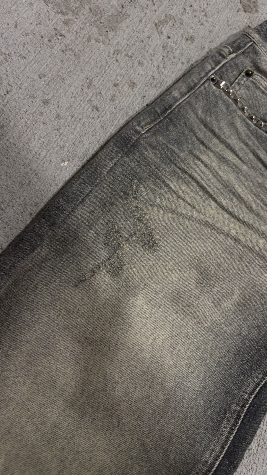 Designer Aosuism Beloit Denim Size US 31 - 10 Thumbnail