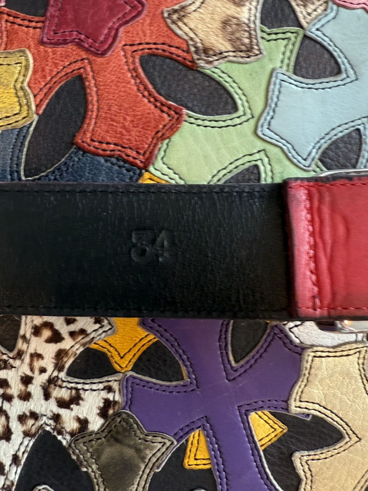 Chrome Hearts Chrome hearts 4 piece western belt Size 34 - 4 Thumbnail