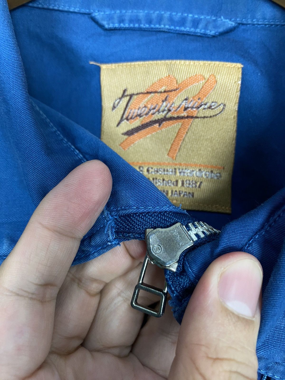 Japanese Brand Rare‼️ Vintage Twenty Nine Zipper Jacket Made in Japan Size US M / EU 48-50 / 2 - 5 Thumbnail