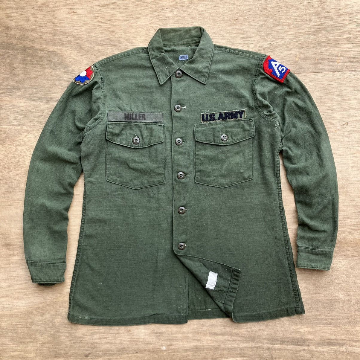 Other US ARMY MILITARY UTILITIES LOMG SLEEVE SHIRT OG 107 Size US M / EU 48-50 / 2 - 1 Thumbnail