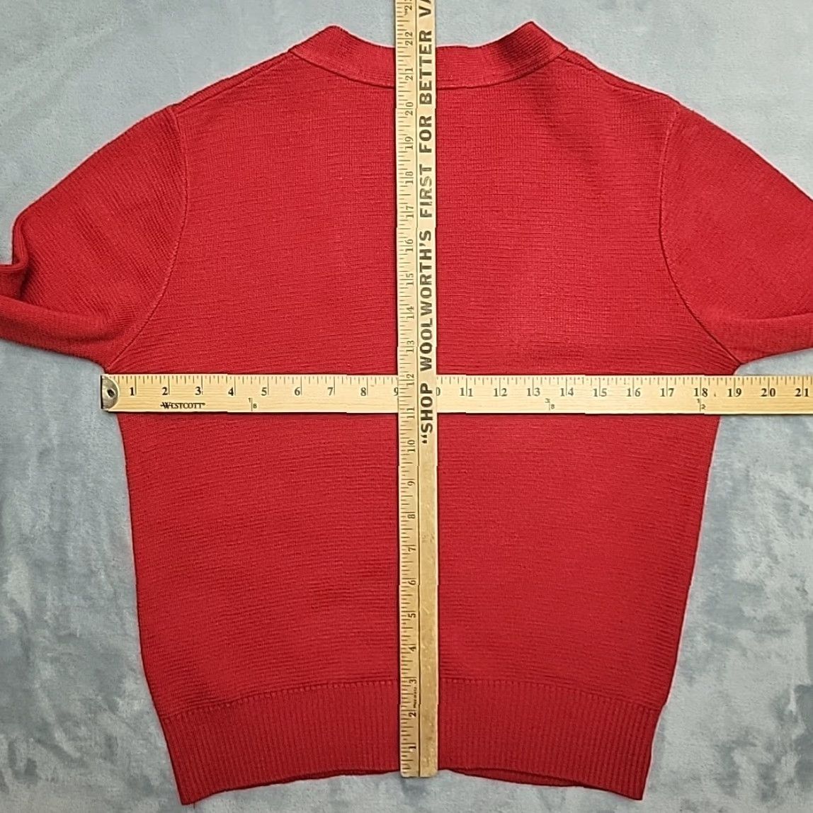 Vintage VTG American Airlines Cardigan Womens Small Red Knit V Neck Retro Stewardess Cardigan Women S Red Knit V Neck Retro Stewardess Size S / US 4 / IT 40 - 6 Thumbnail