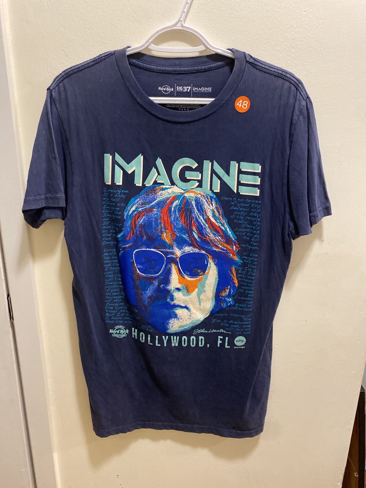 Hard Rock Cafe Hard Rock John Lennon t-shirt double sided Size US S / EU 44-46 / 1 - 1 Thumbnail