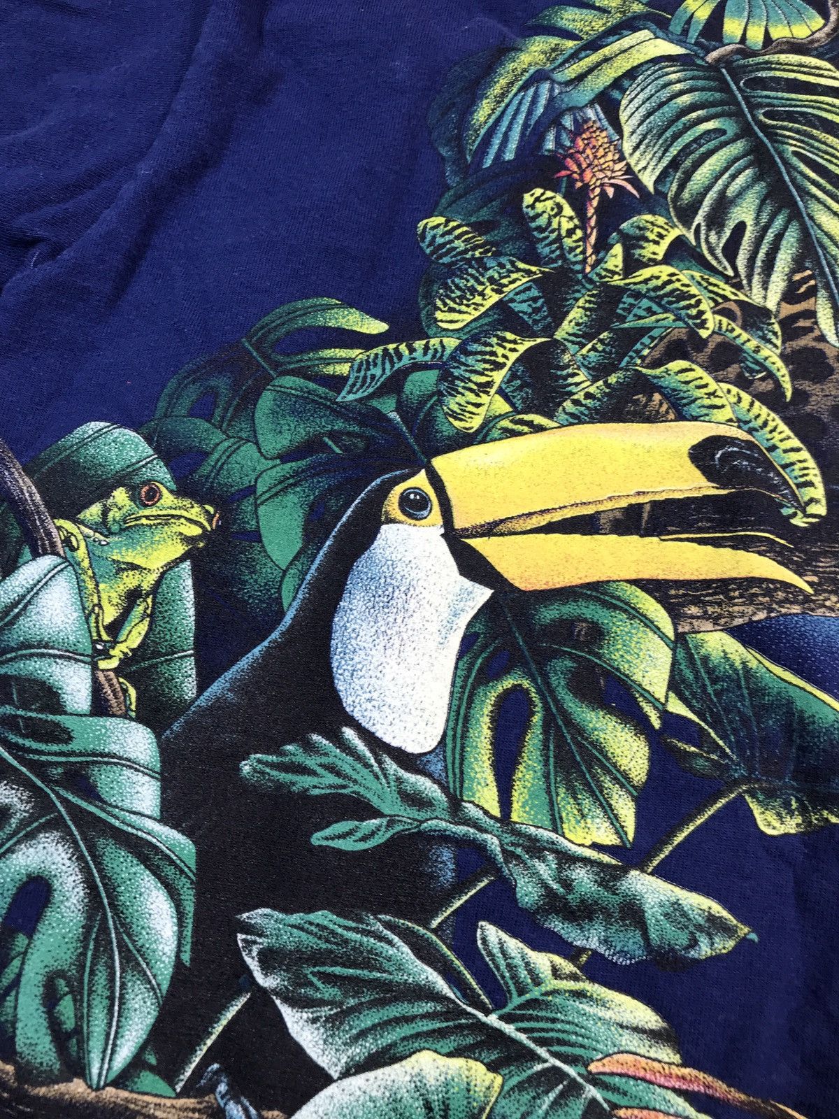Habitat × Vintage Vintage 90s Habitat Animal Rare T Shirt Size US L / EU 52-54 / 3 - 15 Thumbnail