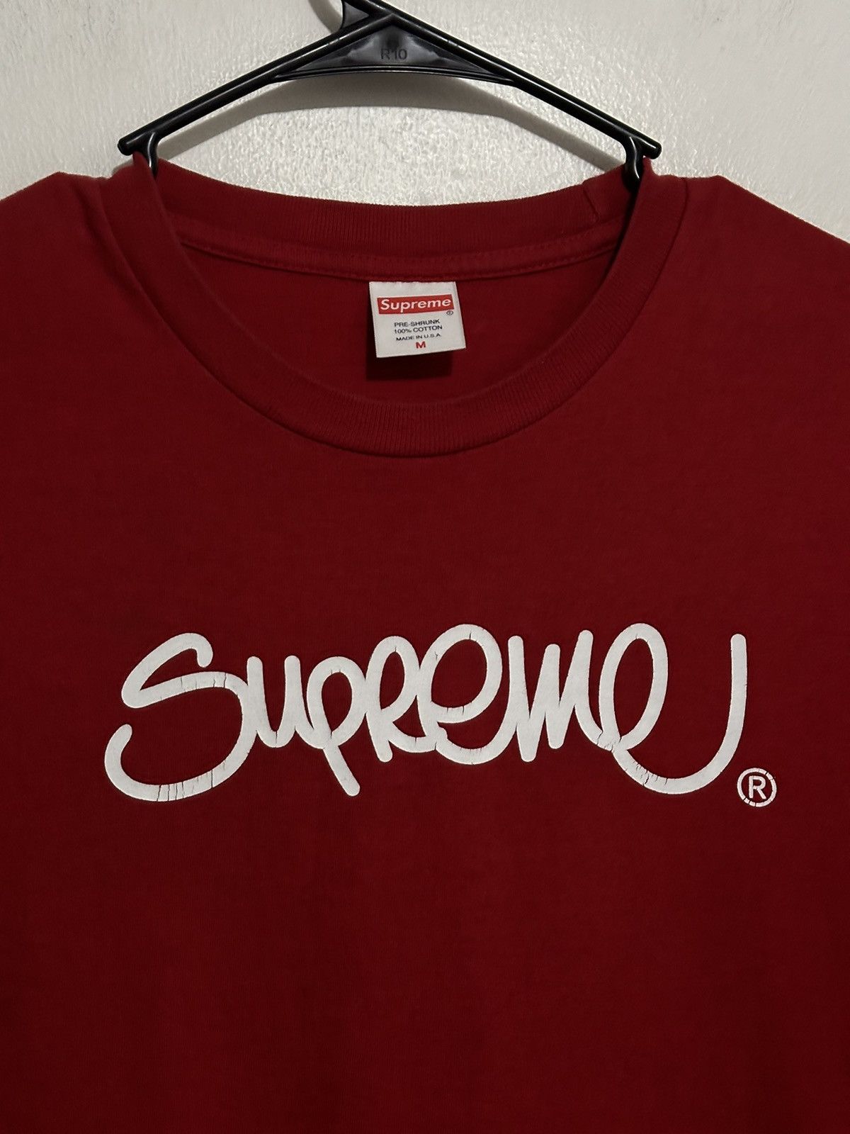 Supreme Supreme Handstyle Tee Size US M / EU 48-50 / 2 - 2 Thumbnail