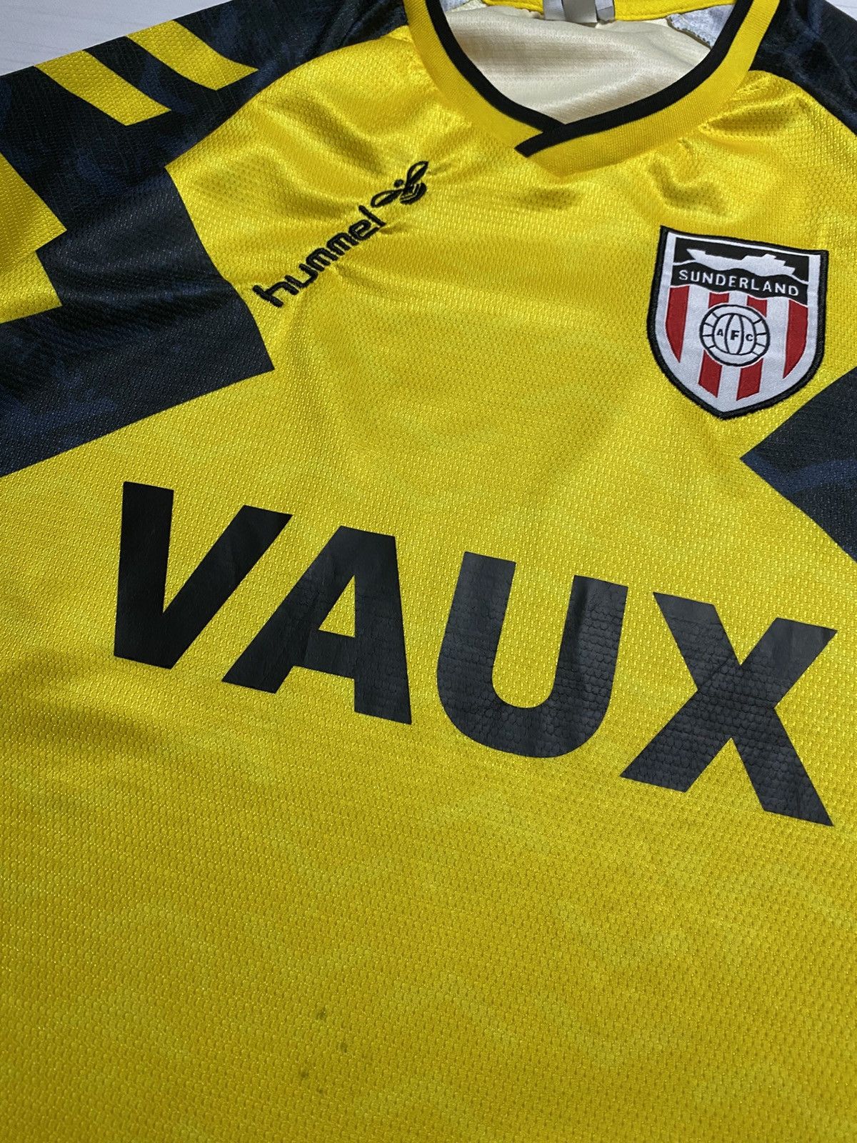 Vintage Remake Vintage Hummel Sunderland 1992/93 away soccer jersey Size US L / EU 52-54 / 3 - 11 Thumbnail