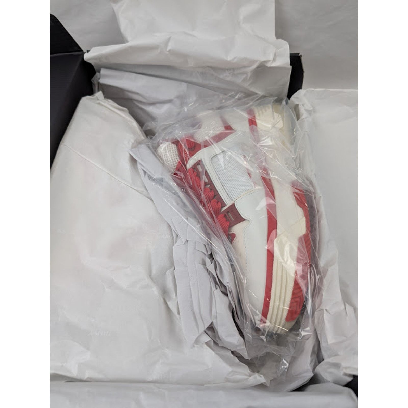 Amiri o1rshd1 MA-1 Low-Top Sneakers in White/ Red Size US 7 / EU 40 - 23 Thumbnail