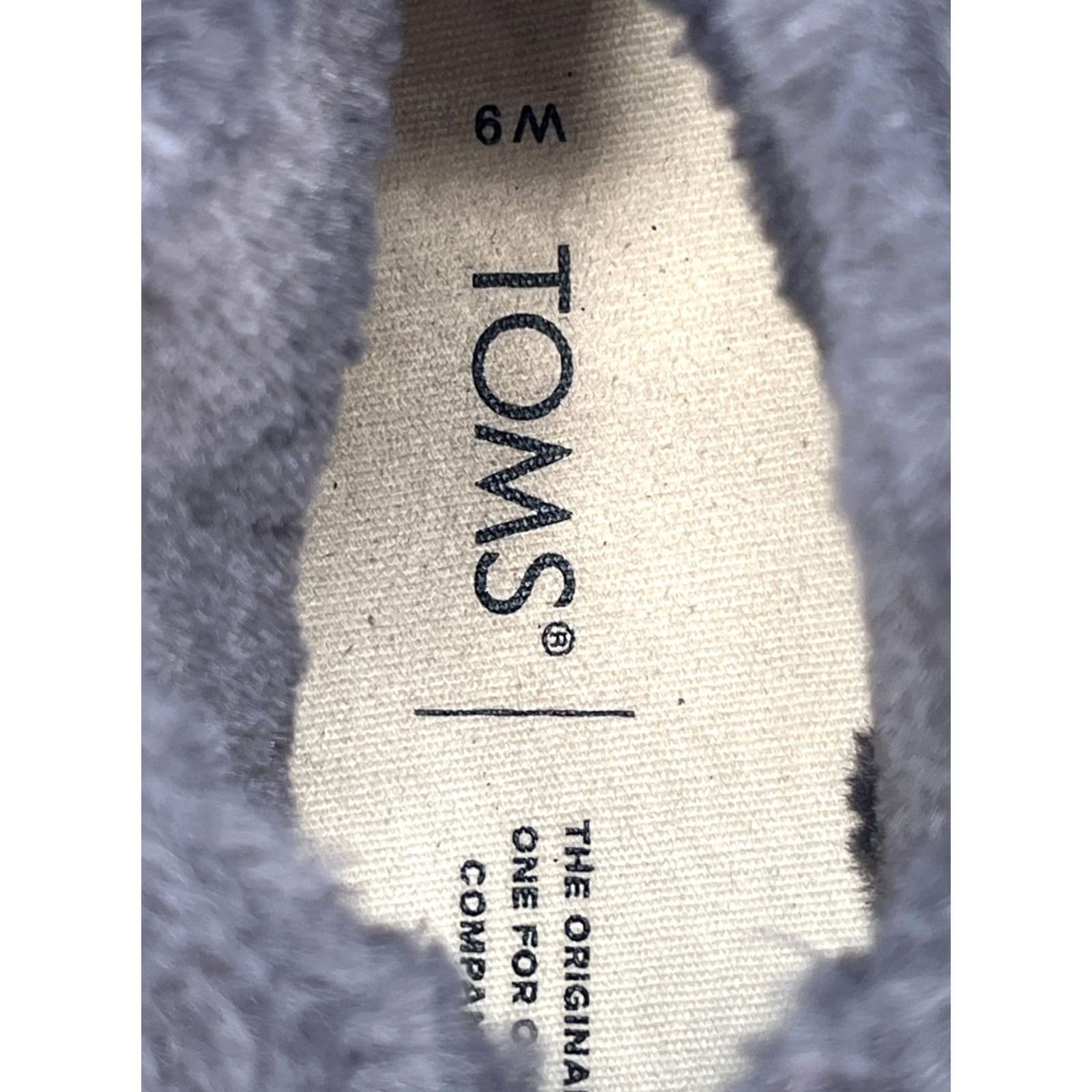 Toms TOMS Boots Womens 9 Ankle Bootie Gray Suede Slip On Round Toe Casual Comfort Jacket? Size US 9 / IT 39 - 6 Thumbnail