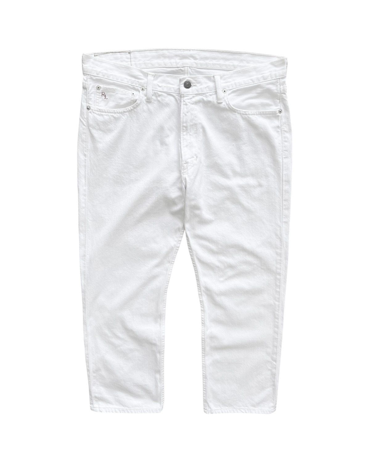 Polo Ralph Lauren POLO RALPH LAUREN WHITE DENIM Size US 35 - 5 Thumbnail