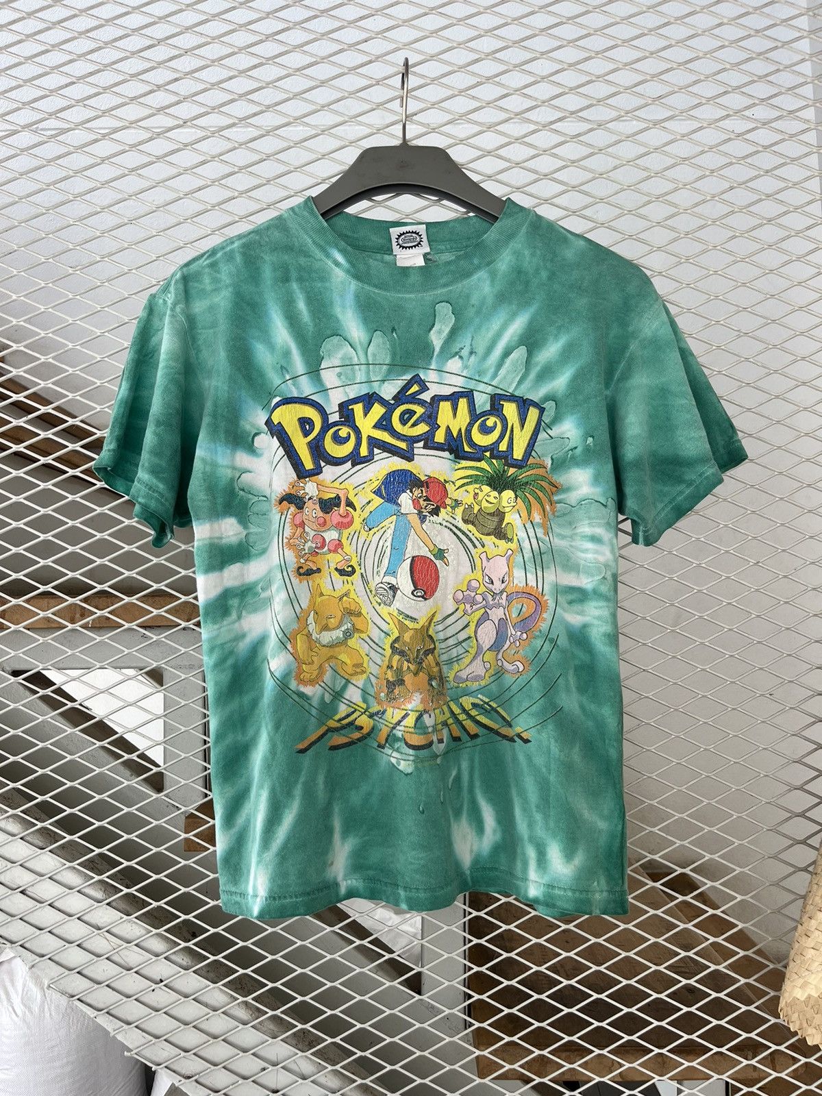 Nintendo × Pokemon × Vintage Vintage PSYCHIC Pokemon Nintendo 2000’s (kid size) Tshirt Size US L / EU 52-54 / 3 - 2 Thumbnail