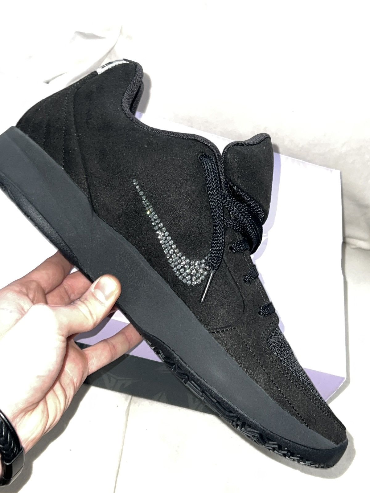 Nike Nike x Swarovski Ja 2 "Black Label - Scratch Bling" Size US 12 / EU 45 - 6 Thumbnail