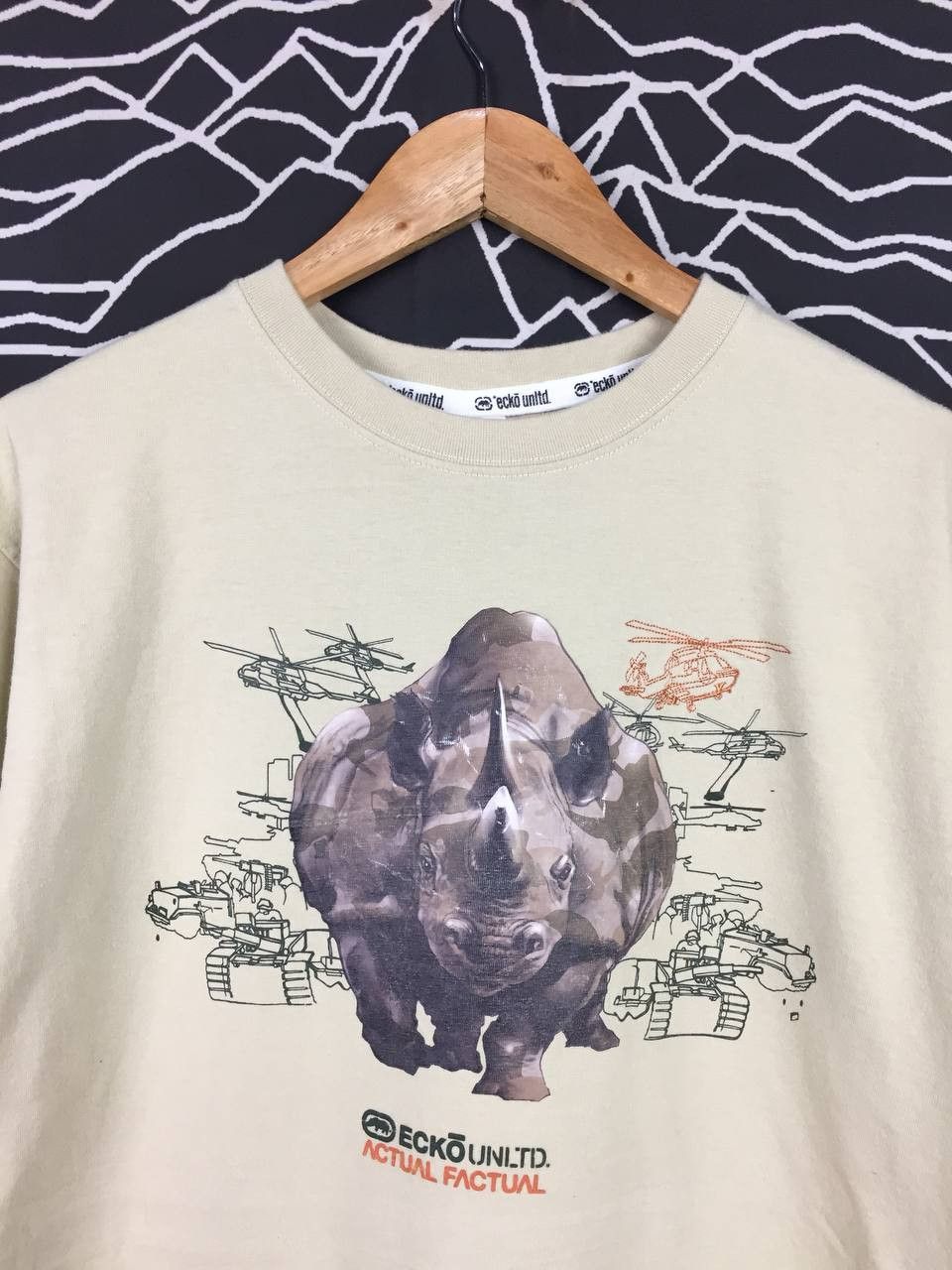 Ecko Unltd. × Marc Ecko × Vintage Vtg Ecko Unltd. The Classic T-Shirt Actual Factual Tee Size US XL / EU 56 / 4 - 3 Thumbnail