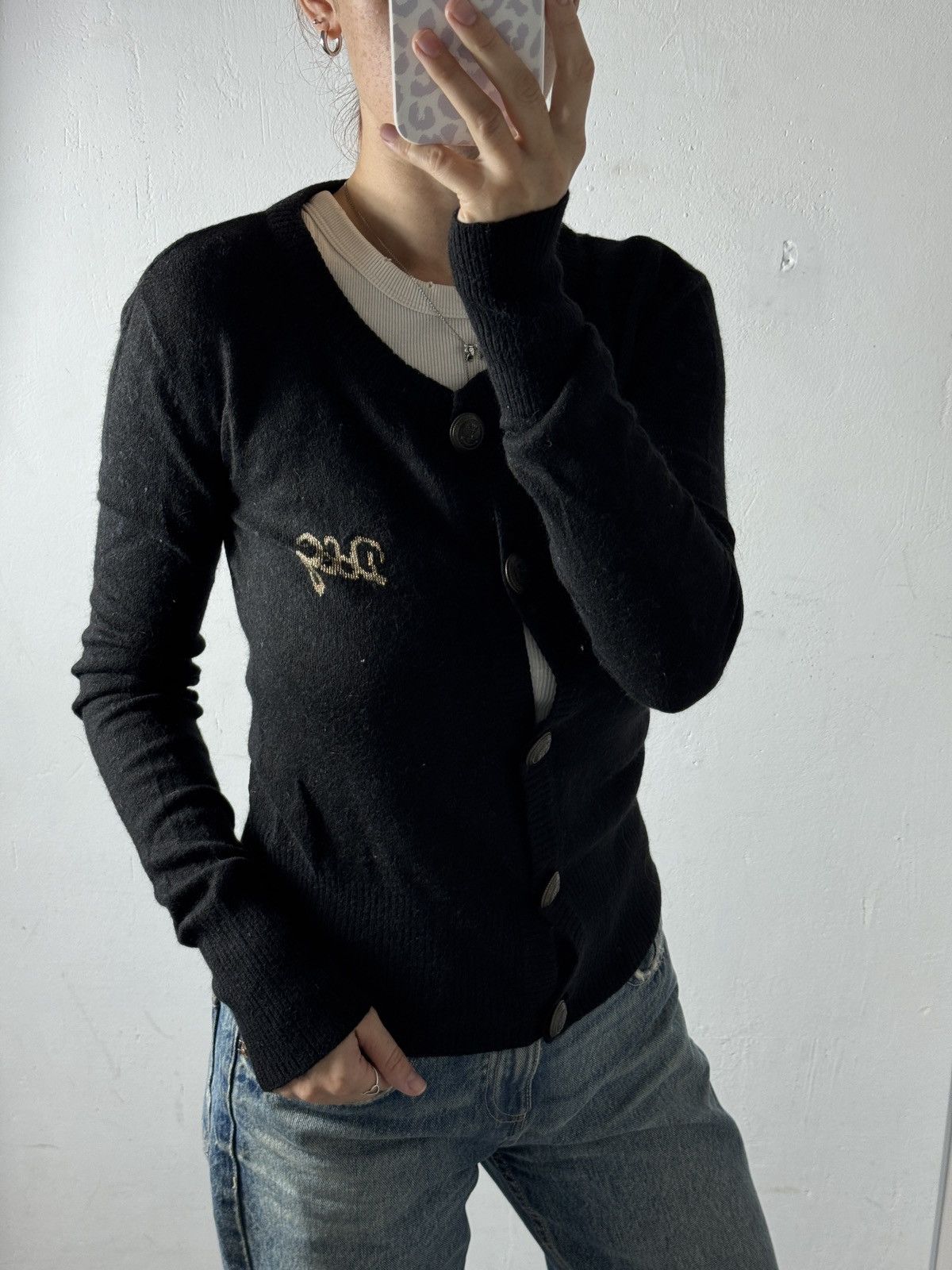 Dolce & Gabbana VINTAGE DOLCE&GABBANA WOOL SWEATER CARDIGAN Size S / US 4 / IT 40 - 3 Thumbnail