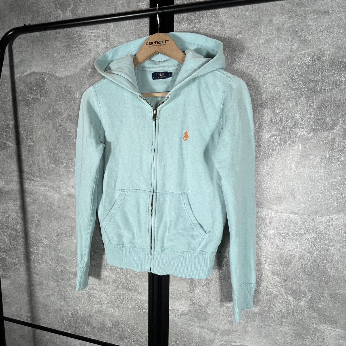 Polo Ralph Lauren POLO RALPH LAUREN VINTAGE SMALL PONY ZIP HOODIE SWEAT HYPE Size US XS / EU 42 / 0 - 1 Thumbnail