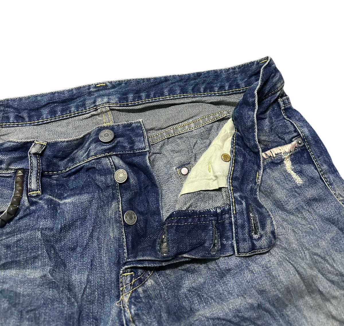 Hysteric Glamour × Japanese Brand × Vintage Hysteric glamour short pants cut of leg Size US 34 / EU 50 - 4 Thumbnail