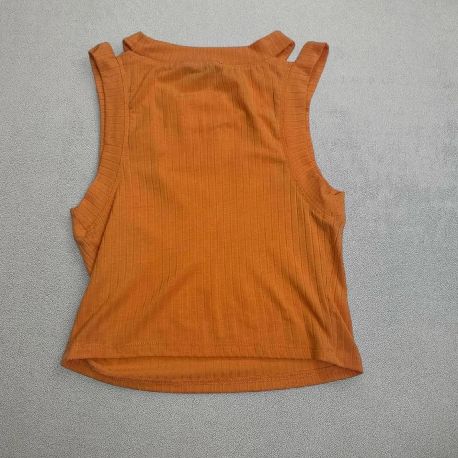 Other H:ours Revolve Tank Top S Julie Cropped Ribbed Cutout Shirt Size S / US 4 / IT 40 - 3 Thumbnail