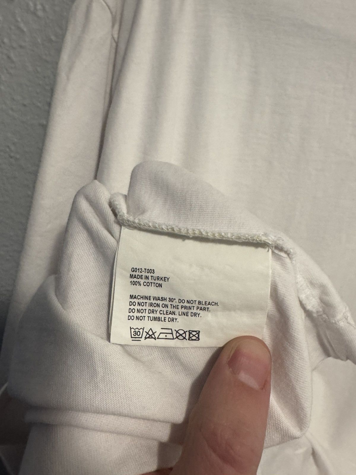 Gosha Rubchinskiy Gosha Rubchinskiy Alien Tee White Size US M / EU 48-50 / 2 - 4 Thumbnail