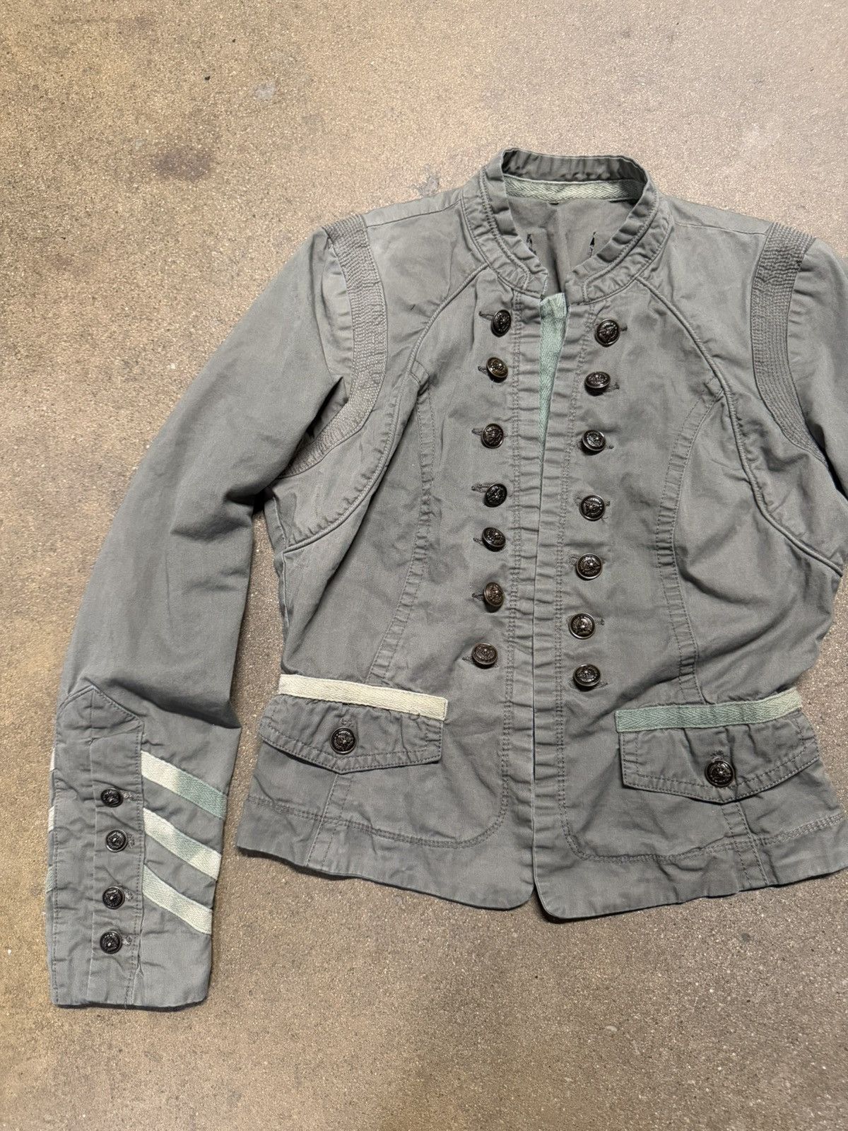 Vintage Vintage avant garde napoleon jacket size small Size S / US 4 / IT 40 - 2 Thumbnail