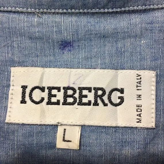 Iceberg ICEBERG SHIRTS Mickey Mouse Casual Button Up Tee Shirt Size US L / EU 52-54 / 3 - 8 Thumbnail