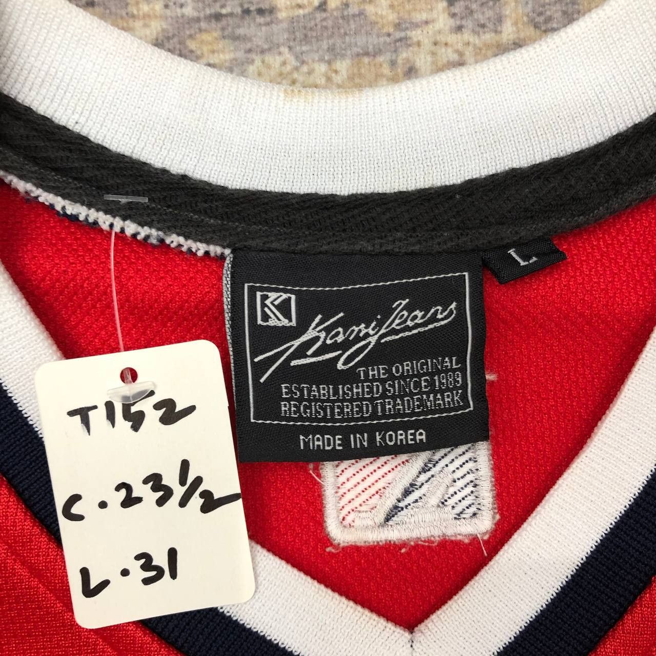 Karl Kani T152 90s KARL KANI VARSITY TEAM JERSEY Size US L / EU 52-54 / 3 - 6 Thumbnail