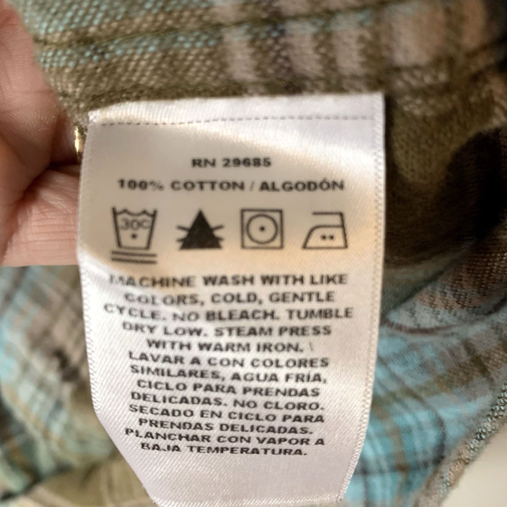 Pendleton Pendleton Shirt Mens XL Multicolor Plaid Mason 100% Cotton Long Sleeve Flannel Size US XL / EU 56 / 4 - 4 Thumbnail