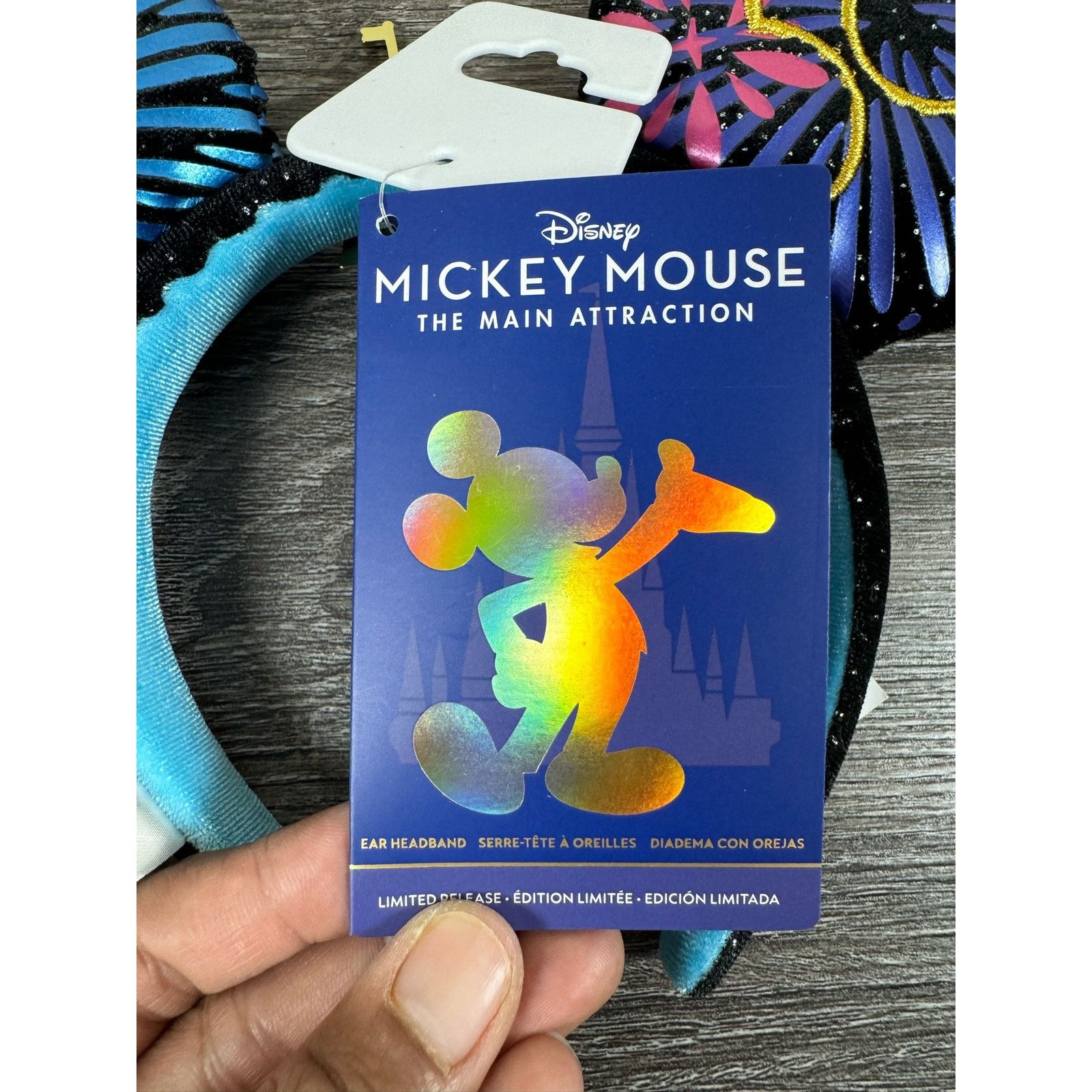 Disney Disney Cinderella Castle Fireworks Ear Headband - NWT Size ONE SIZE - 5 Thumbnail